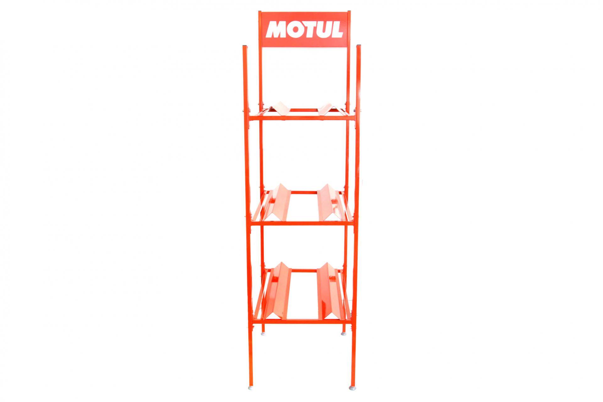 Стенд Motul під три бочки 60л (2000*700*540 мм)