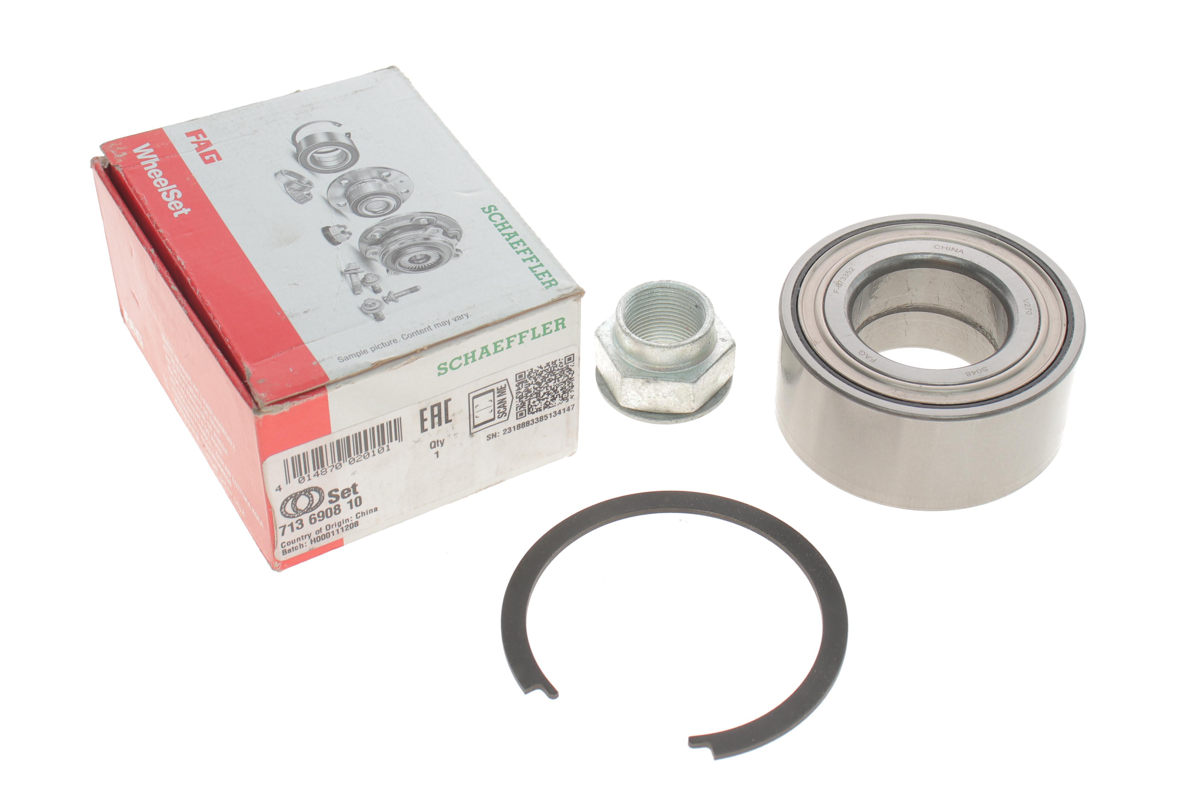 Підшипник маточини (передньої) Fiat Doblo 10- (+ABS)