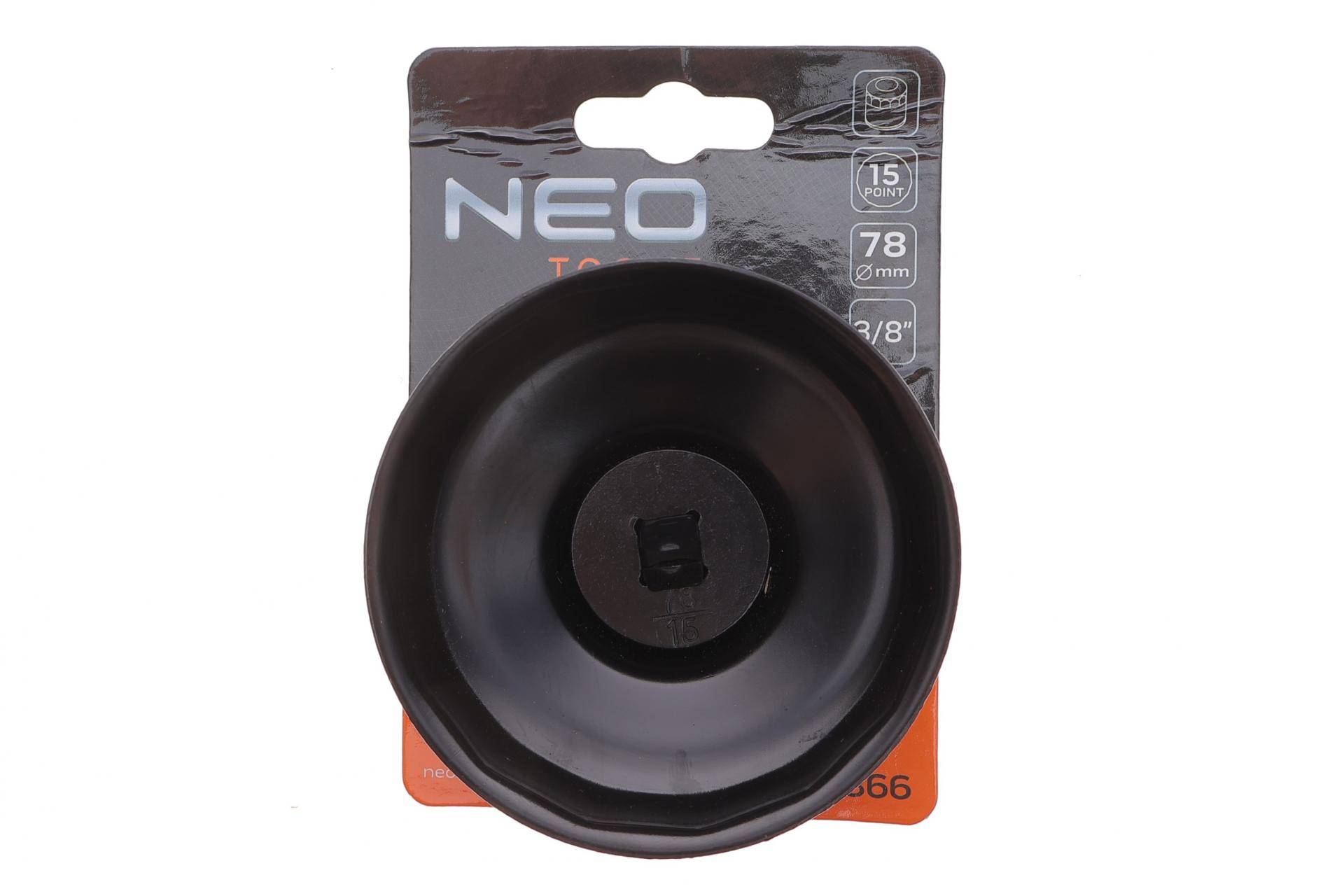 Насадка для заміни масляного фільтра 3/8" (d=78mm/15 граней)