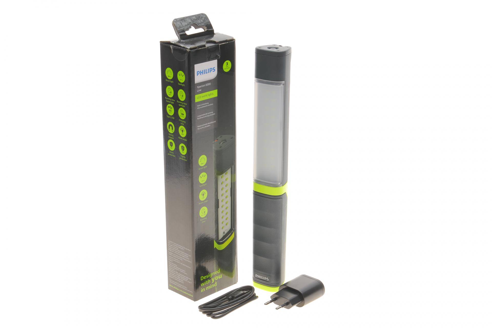 Ліхтарик інспекційний Xperion 6000 Line (6000K/режими 300lm/150lm/120lm/ гачок 360°/магніт)