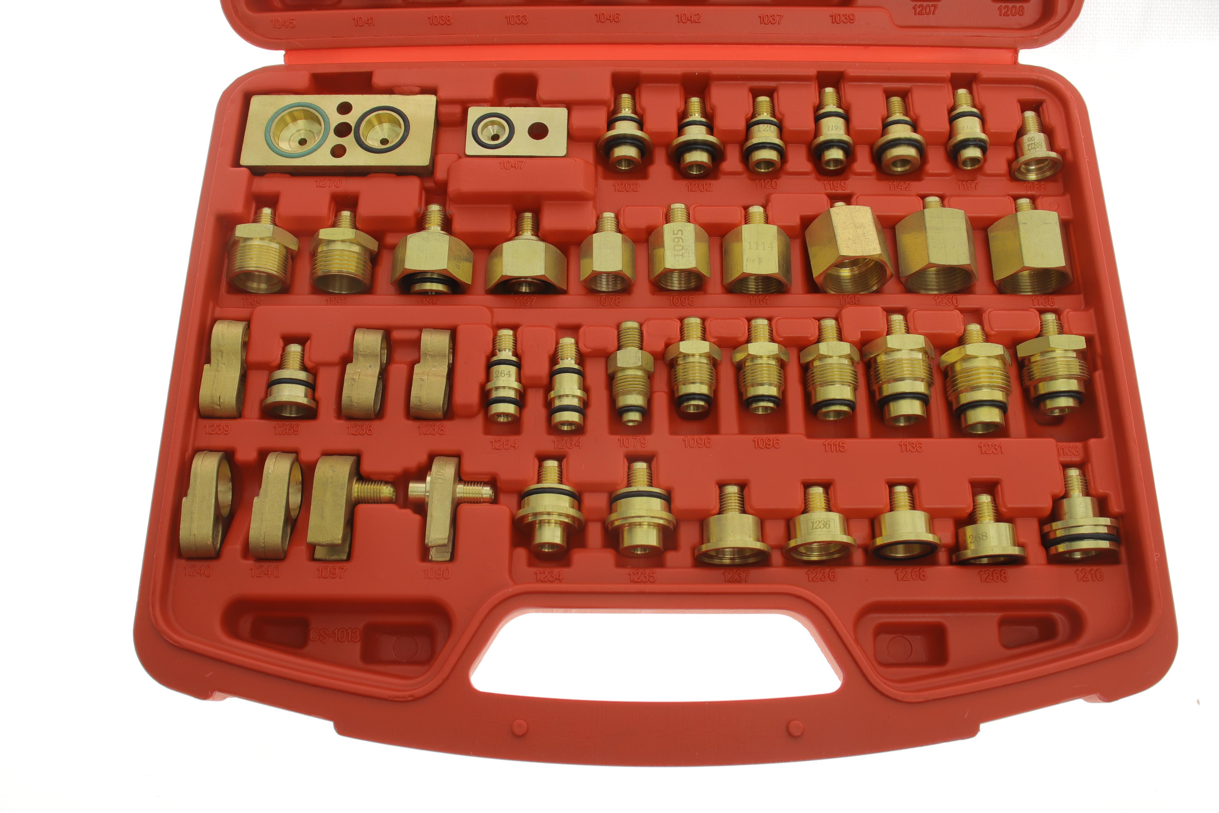 Набір адаптерів для пристрою промивки систем кондиціонування (європ. та амер. автомобілі)