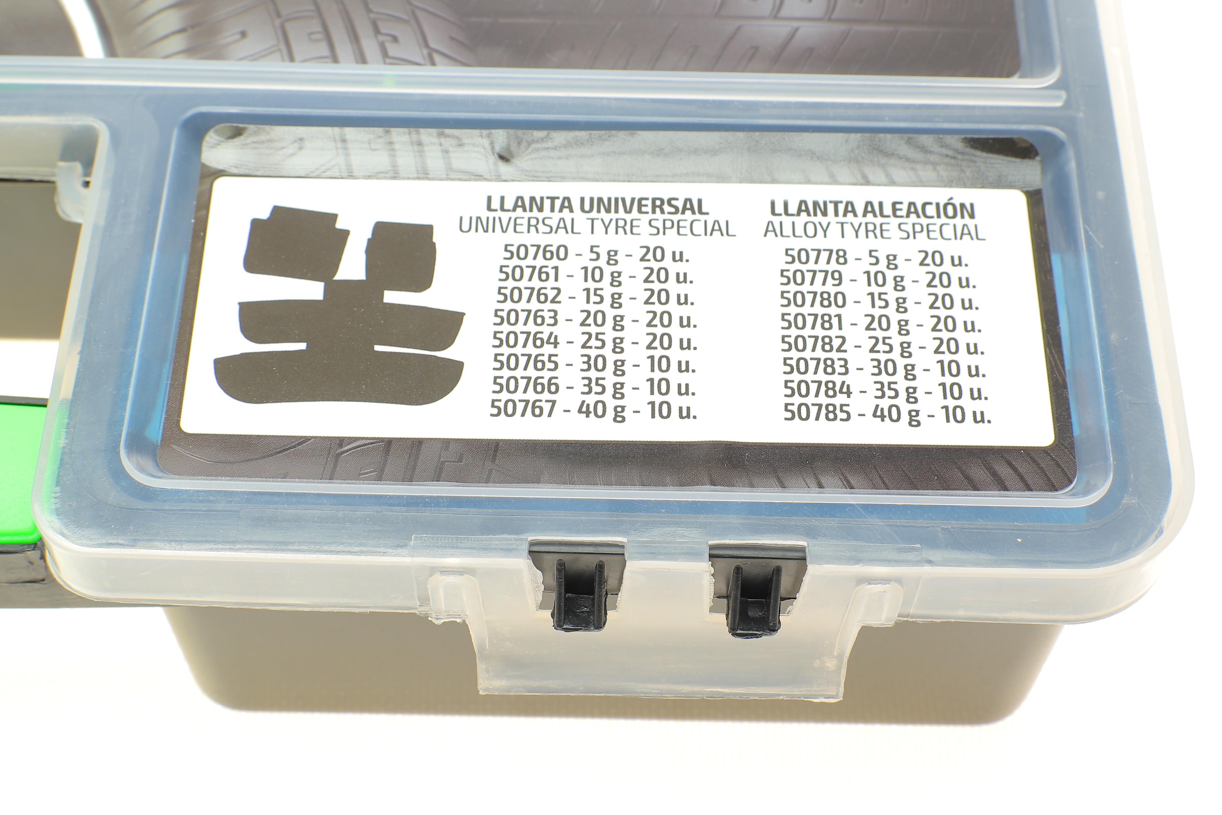 Набір самоклеючих та набивних тягарців 330 од.