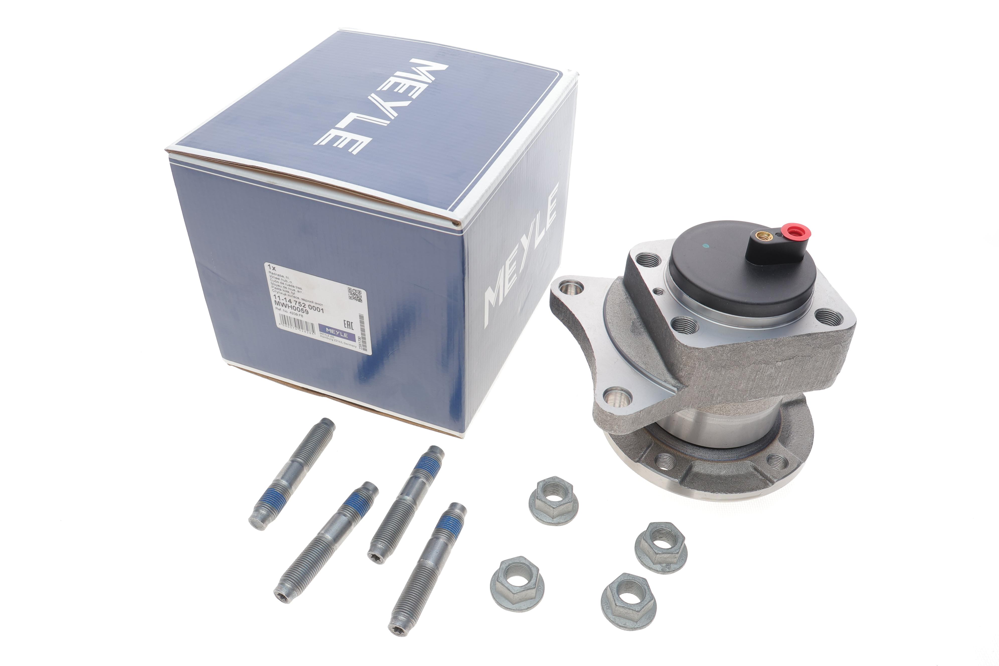 Підшипник маточини (задньої) Fiat Scudo 07- (+ABS) (дискові гальма)