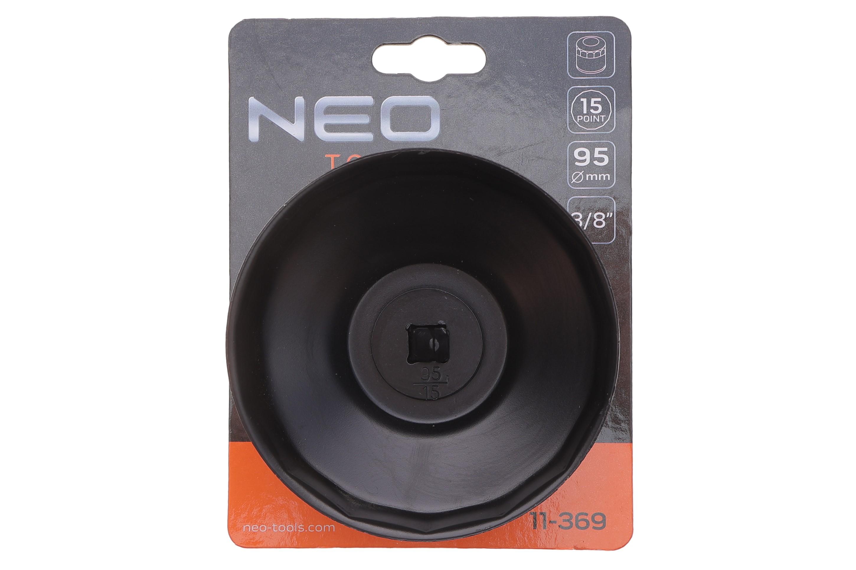 Насадка для заміни масляного фільтра 3/8" (d=95mm/15 граней)