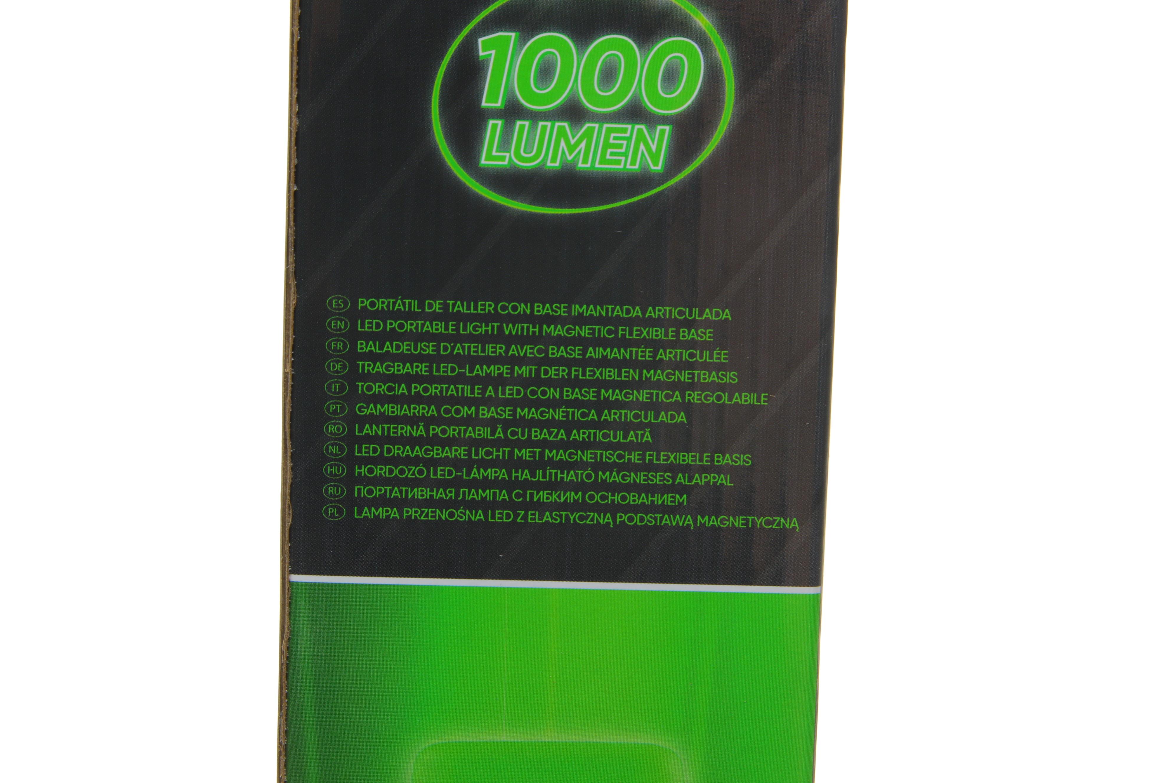 Ліхтар портативний з магнітною вставкою (1000Lm)