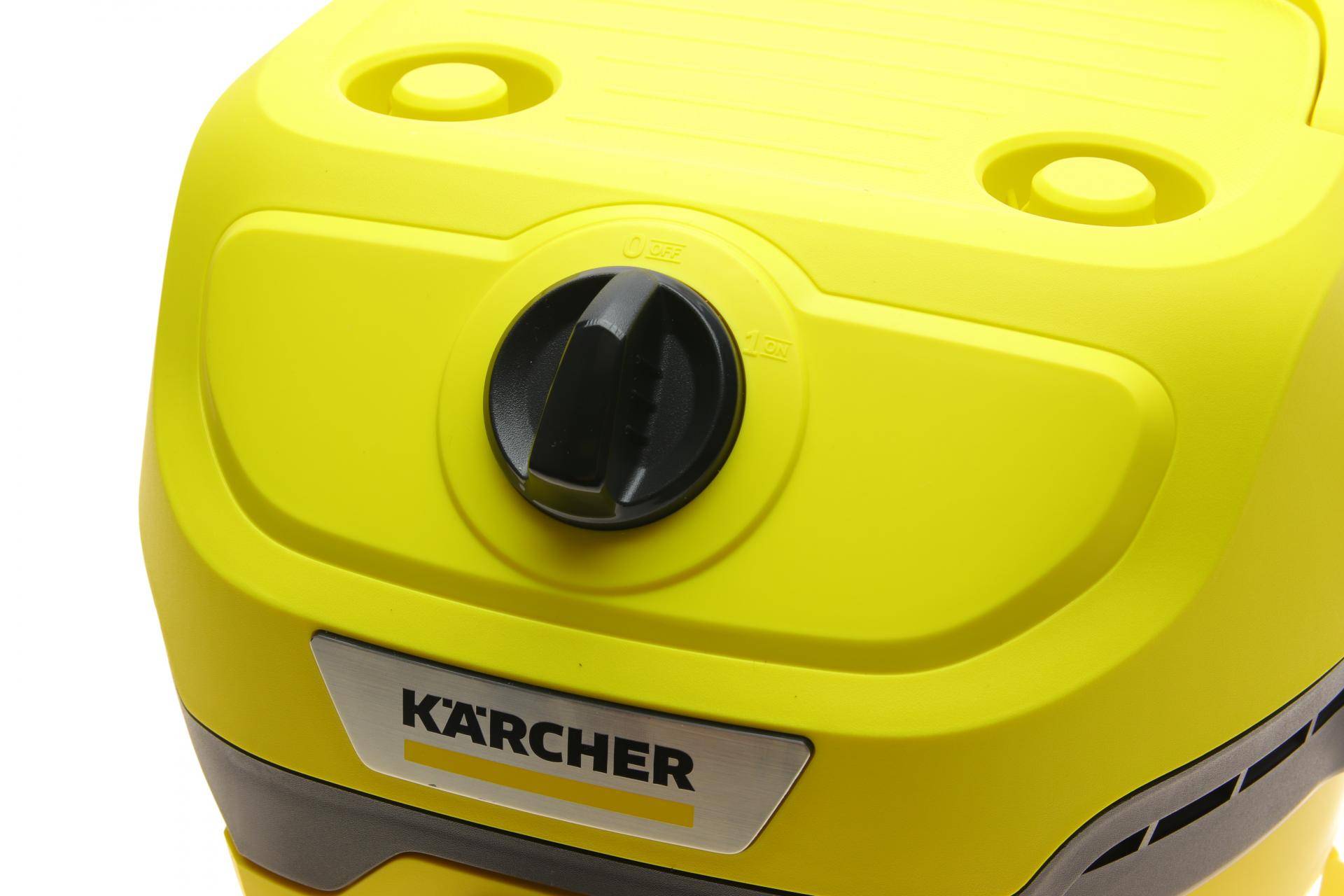 Пилосос для сухого/вологого прибирання WD 2 Plus V-12/4/18/C (+ фільтр-мішок) (1000Вт)