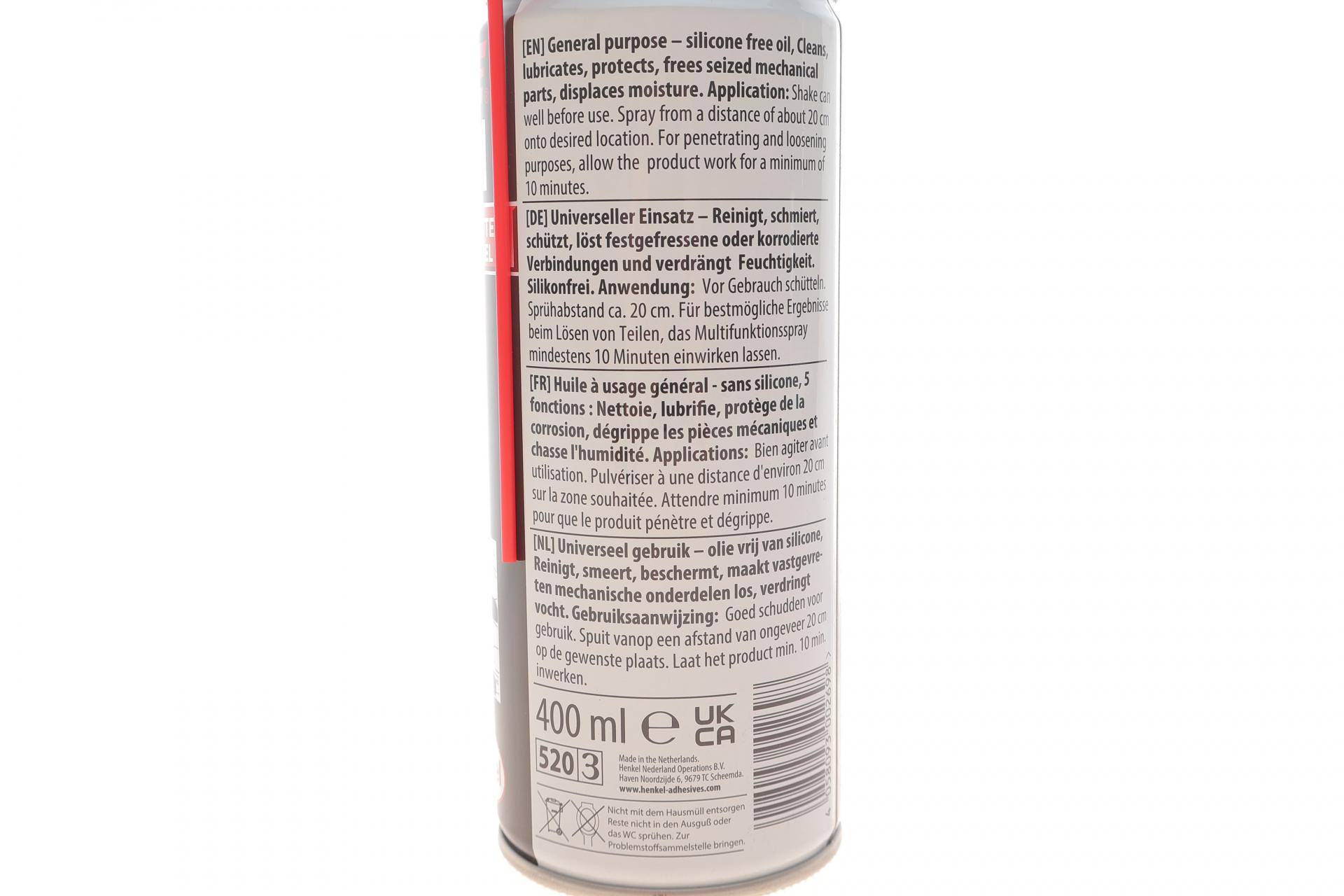 Мастило проникаюче LB 8201 400 мл (Рідкий ключ)