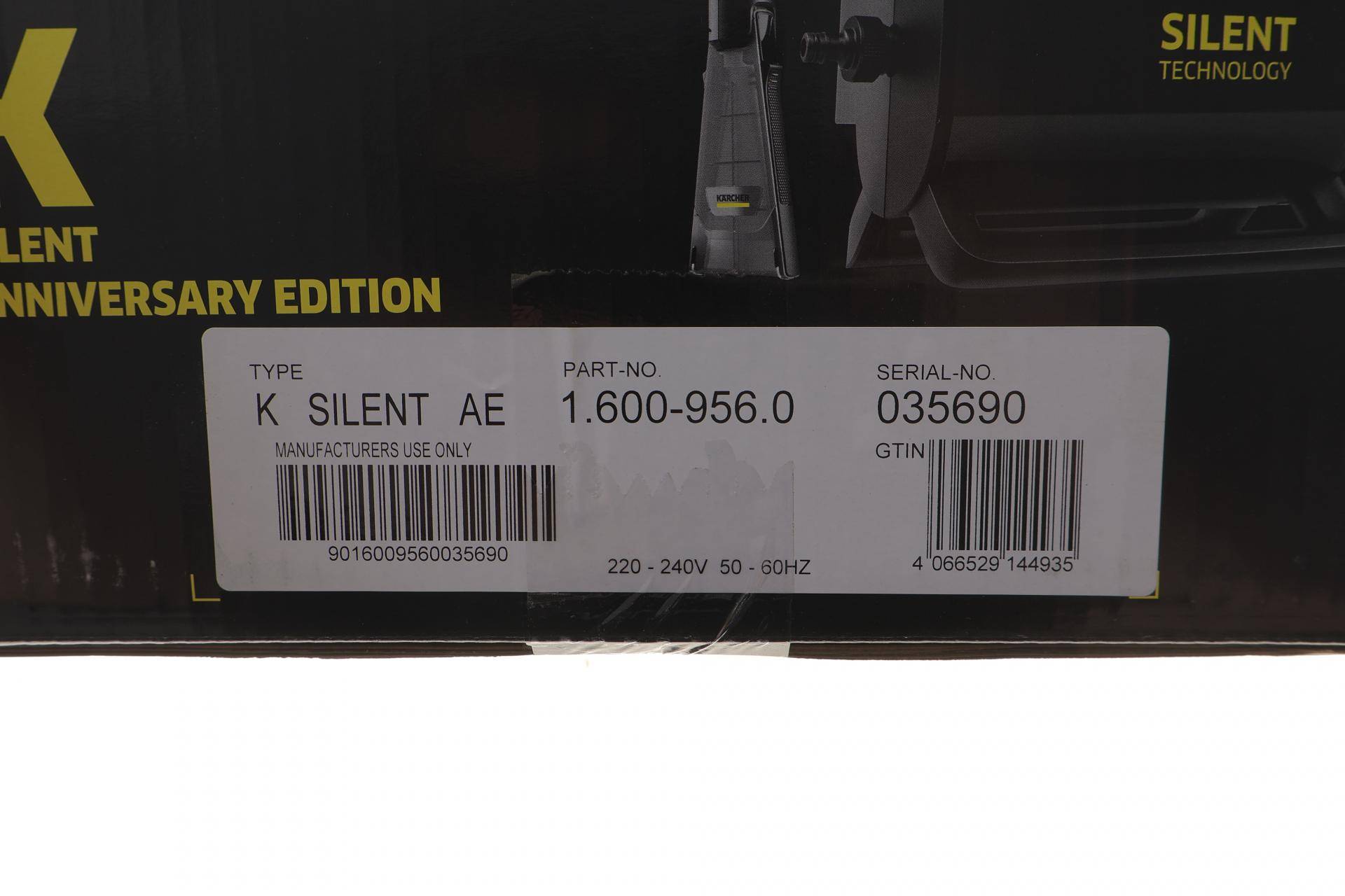 Мінімийка високого тиску K Silent Anniversary Edition (130 Бар/до 420 л/ч)