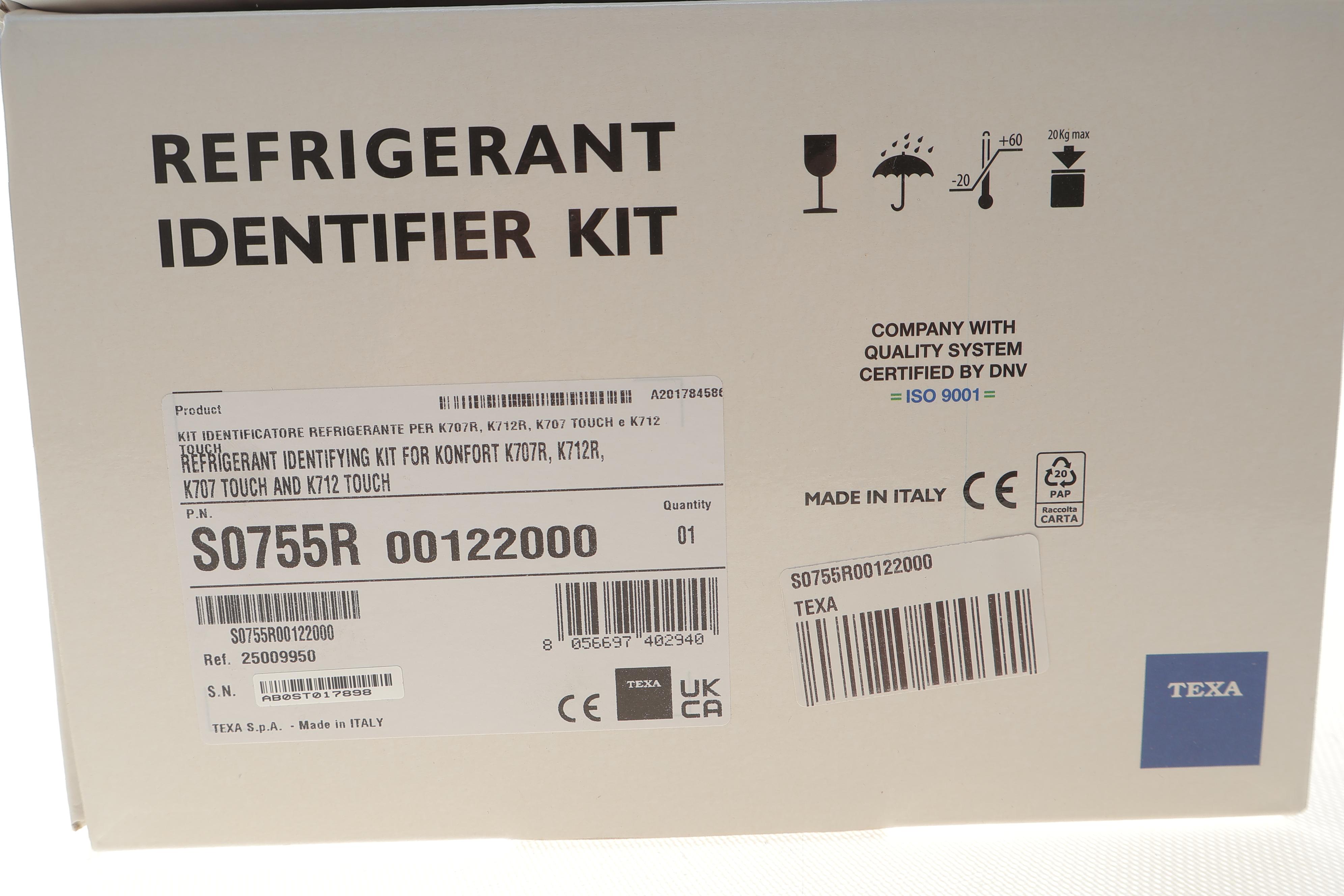 Комплект ідентифікації холодоагенту для KONFORT 707R/712R RID
