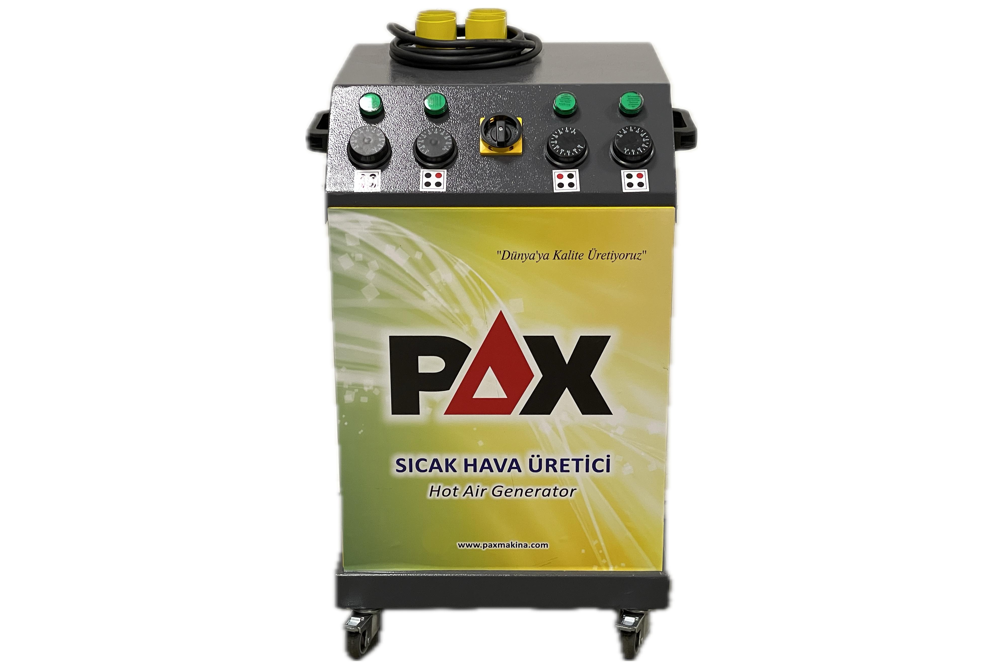 Генератор гарячого повітря ECO (4x1500 W) температура 0-90°C/ 220 V (42х42 х62 Cm)