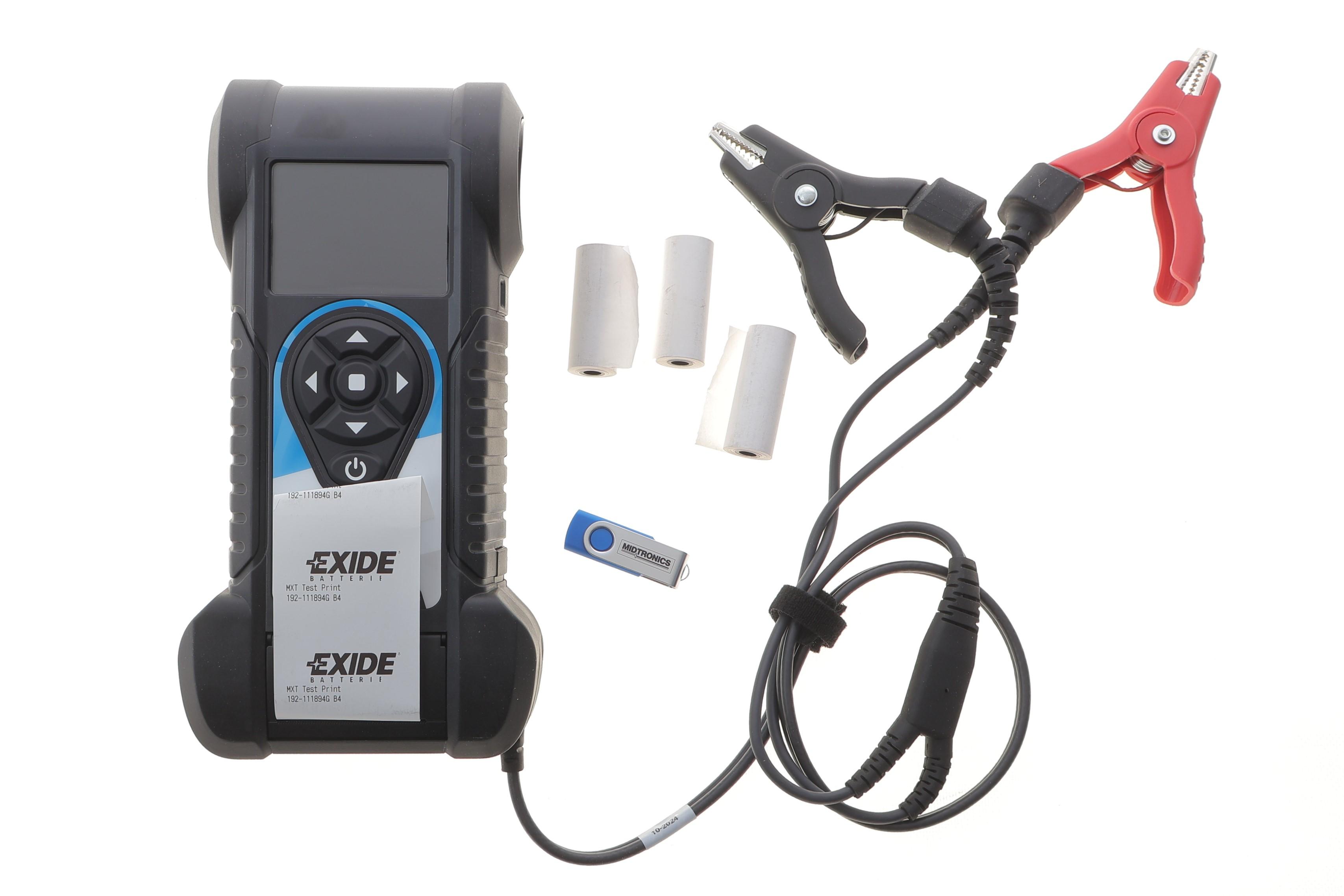 Тестер акумуляторів електронний з принтером Flooded/AGM/EFB/GEL