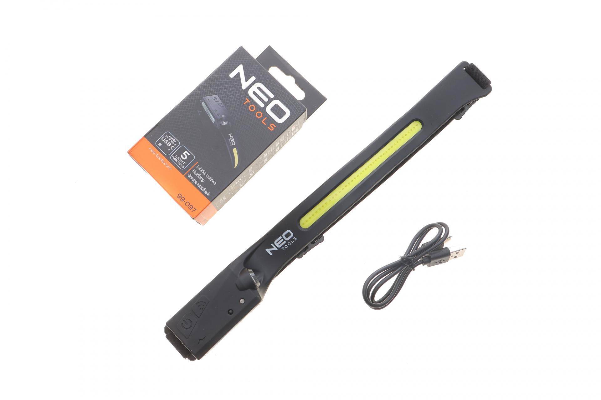 Ліхтарик налобний (3W/350Lm/XPE+COB LED)