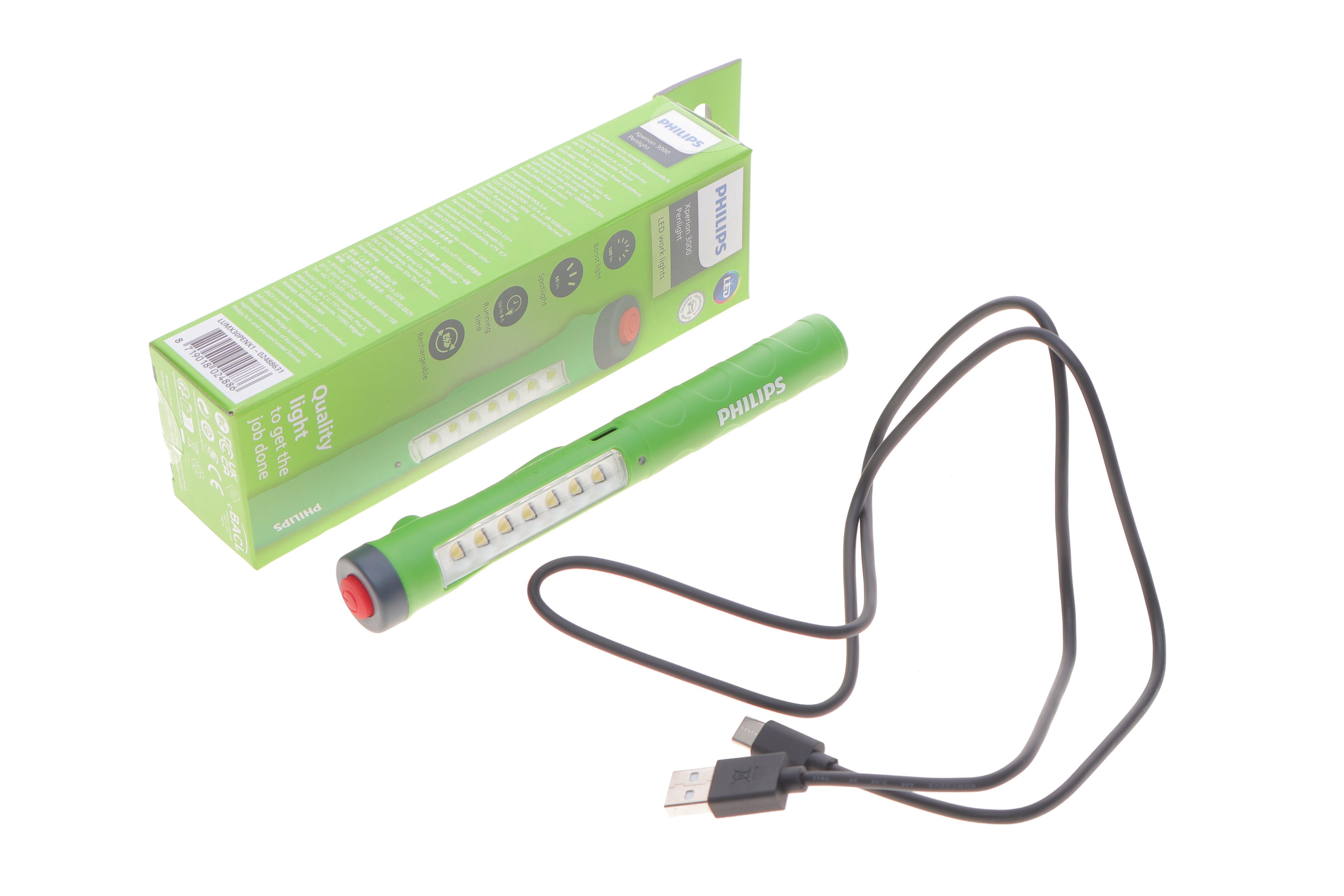 Ліхтарик інспекційний Xperion 3000 Penlight (6000K/режими 100lm/50lm/кліпса/магніт)