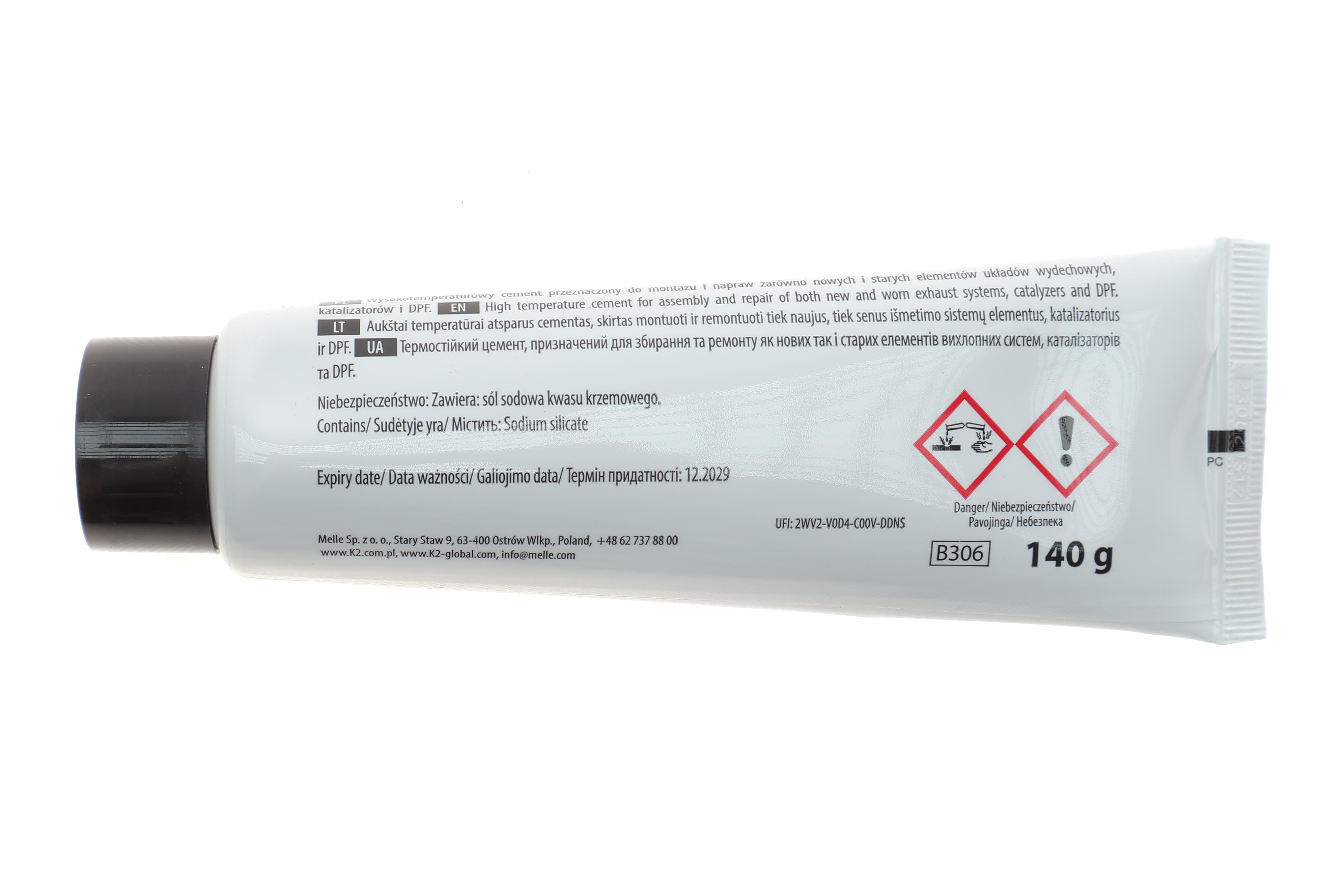 Герметик для монтажу та ремонту глушників Bond Mefix (140g)