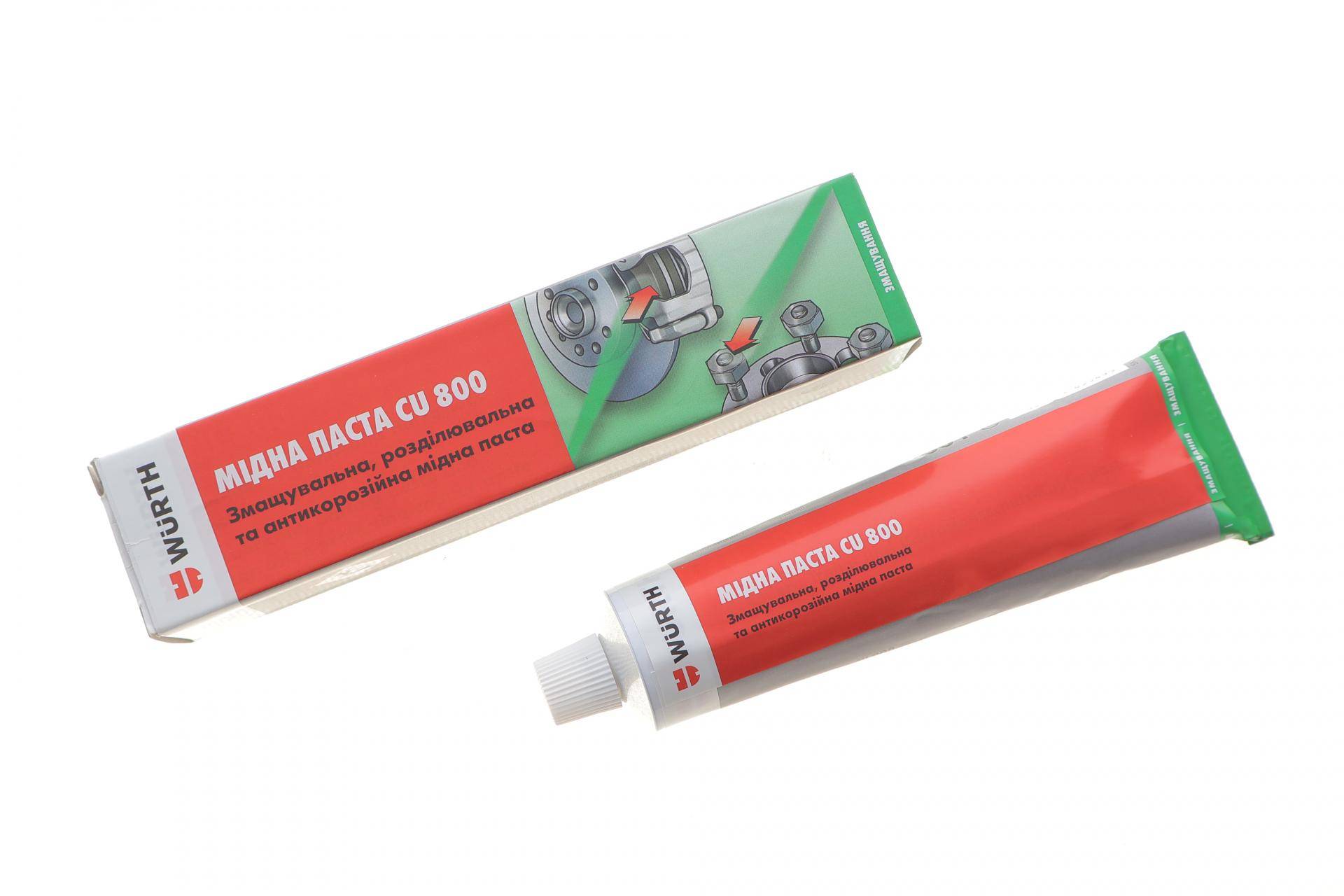Паста монтажна мідна для гальмівної системи CU 800 (100g) (від -20°C до +1200°C)