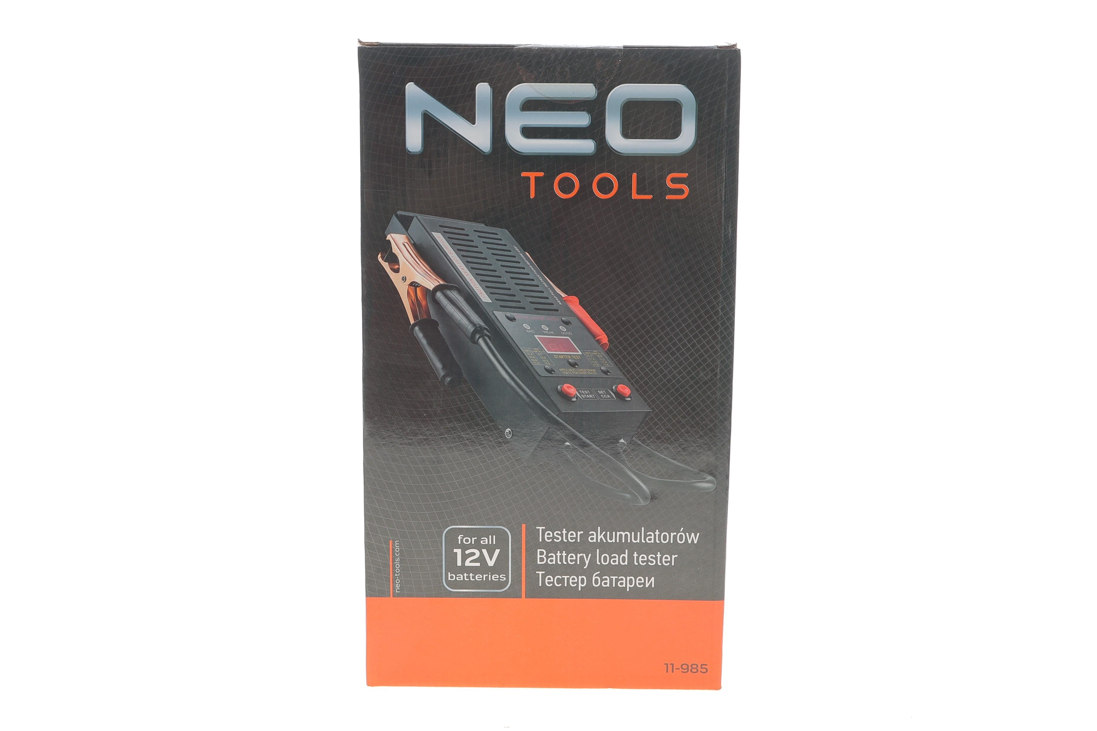 Тестер акумуляторів цифровий 12V