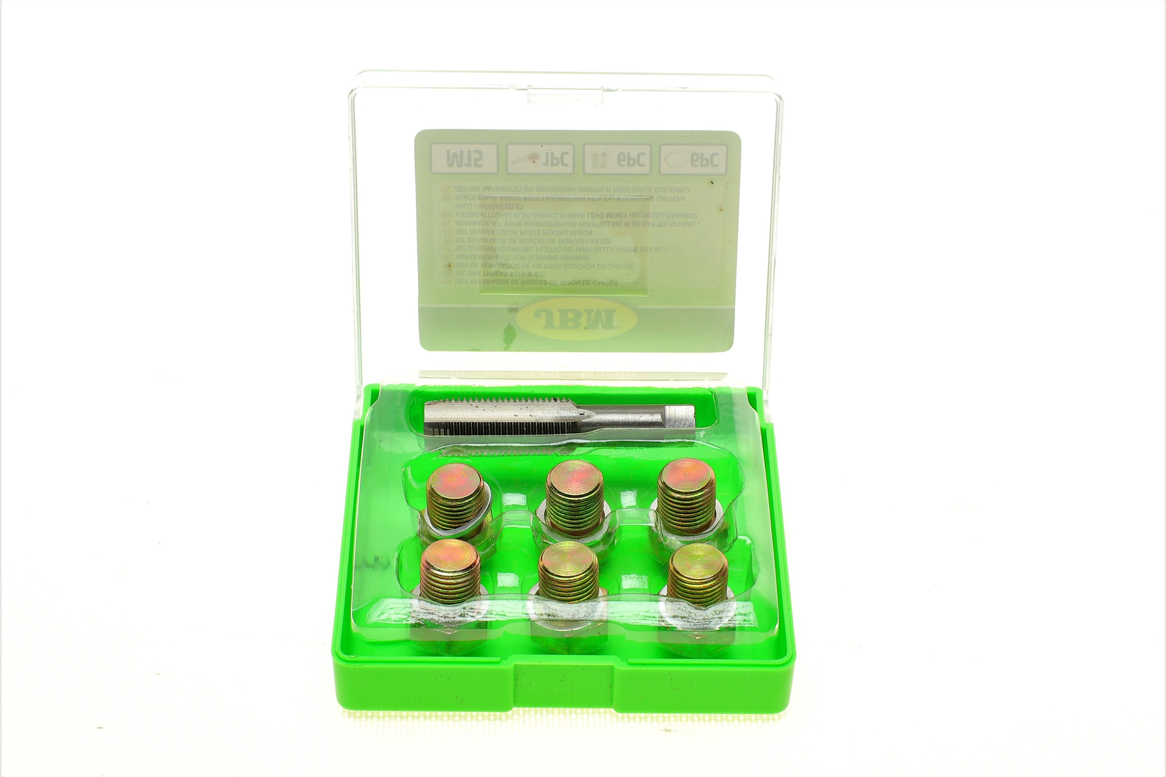 Набір інструментів для відновлення різьби в піддоні картера (M15)