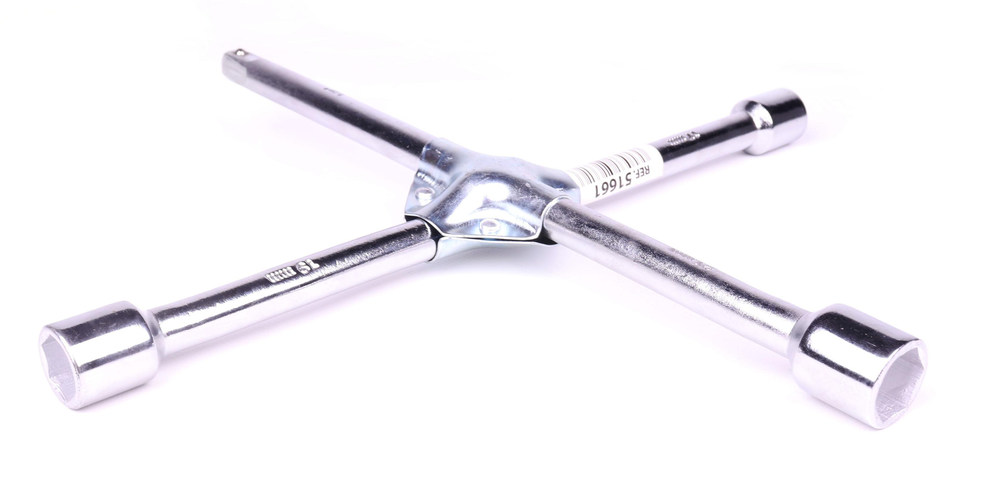 Ключ балонний хрестовий 17x19x21x1/2