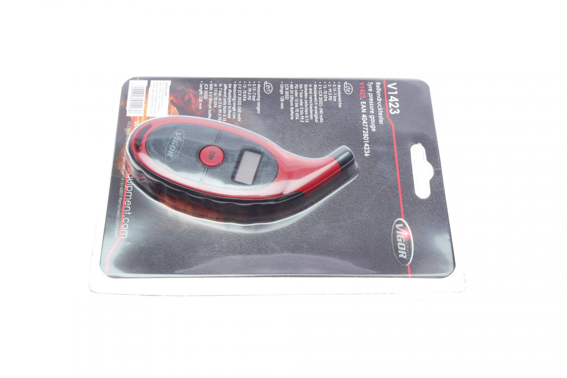 Манометр для шин цифровий 0,15-7 бар