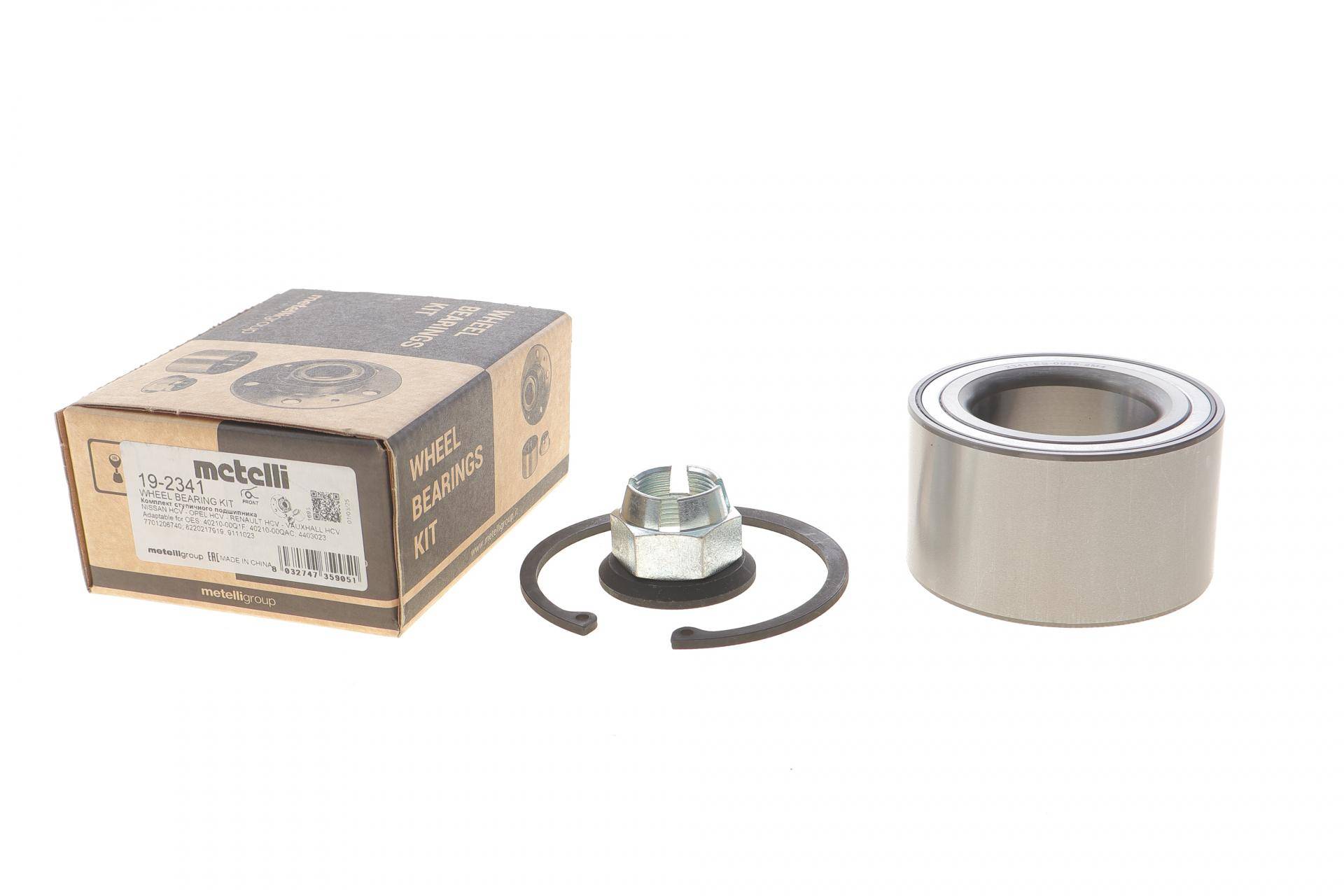 Підшипник маточини (передньої) Renault Master/Opel Movano 98- (49x84x48) (к-кт)