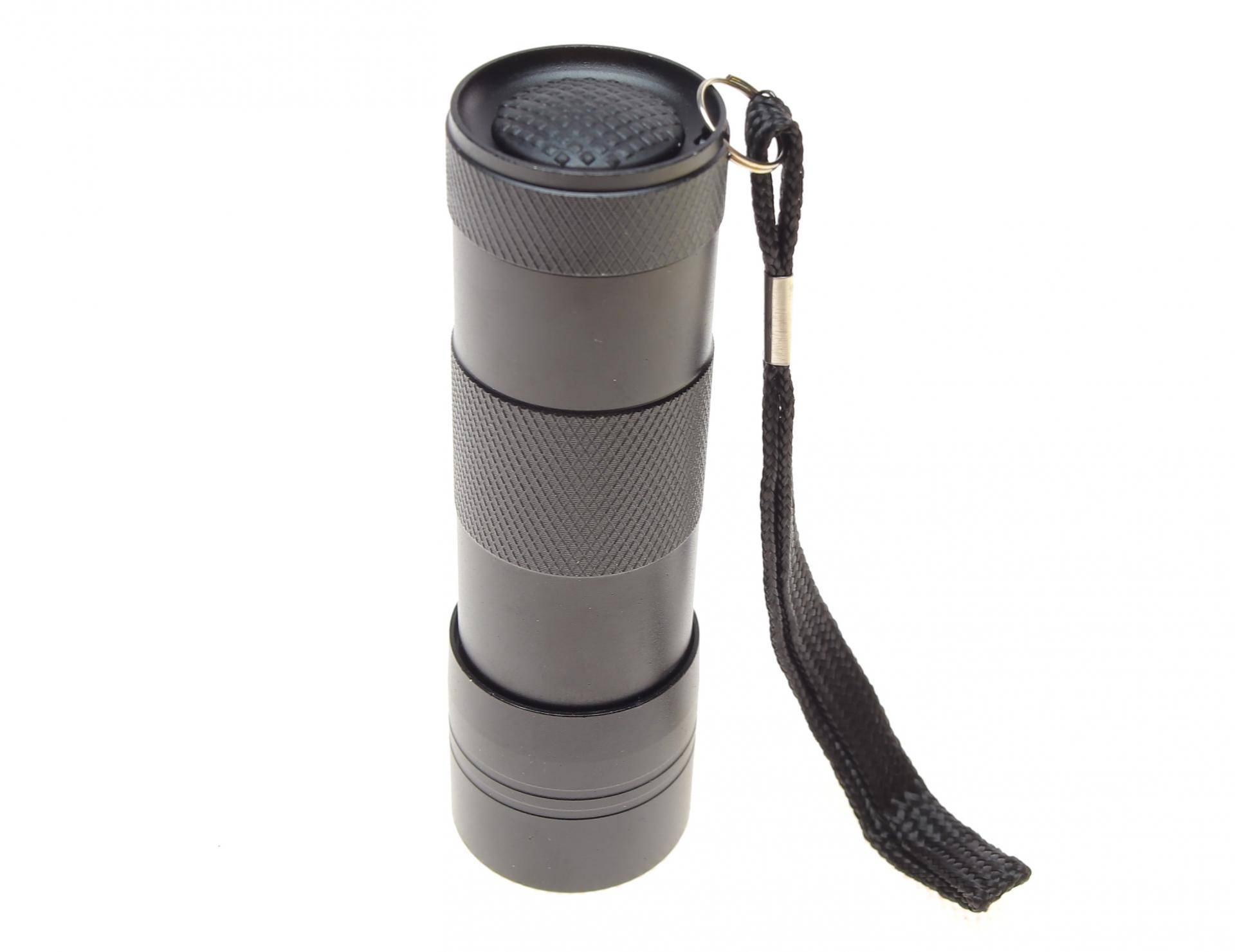 Ліхтарик ультрафіолетовий UV 9 LED (+окуляри)