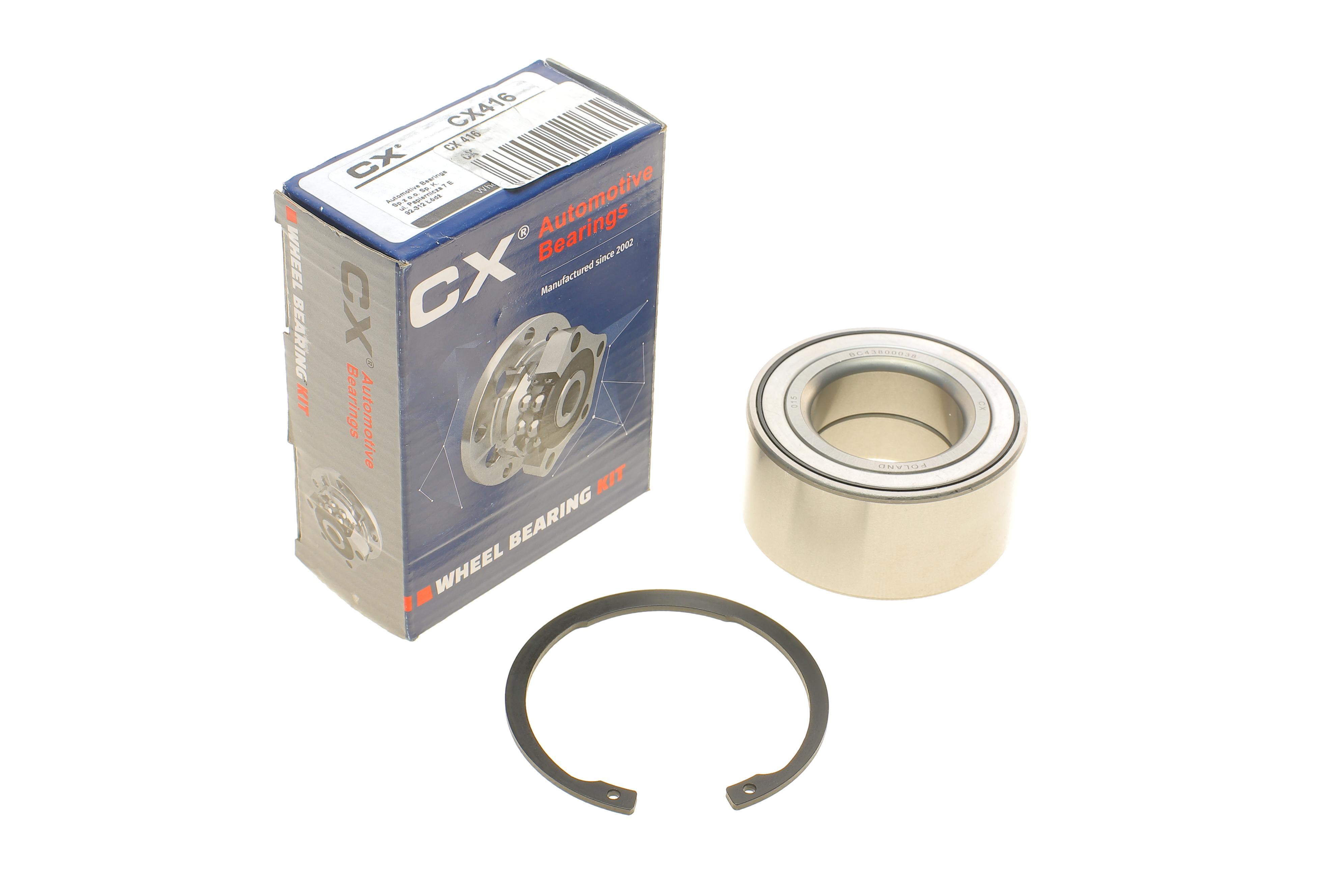 Підшипник маточини (передньої/задньої) VW Sharan (43x80x38)