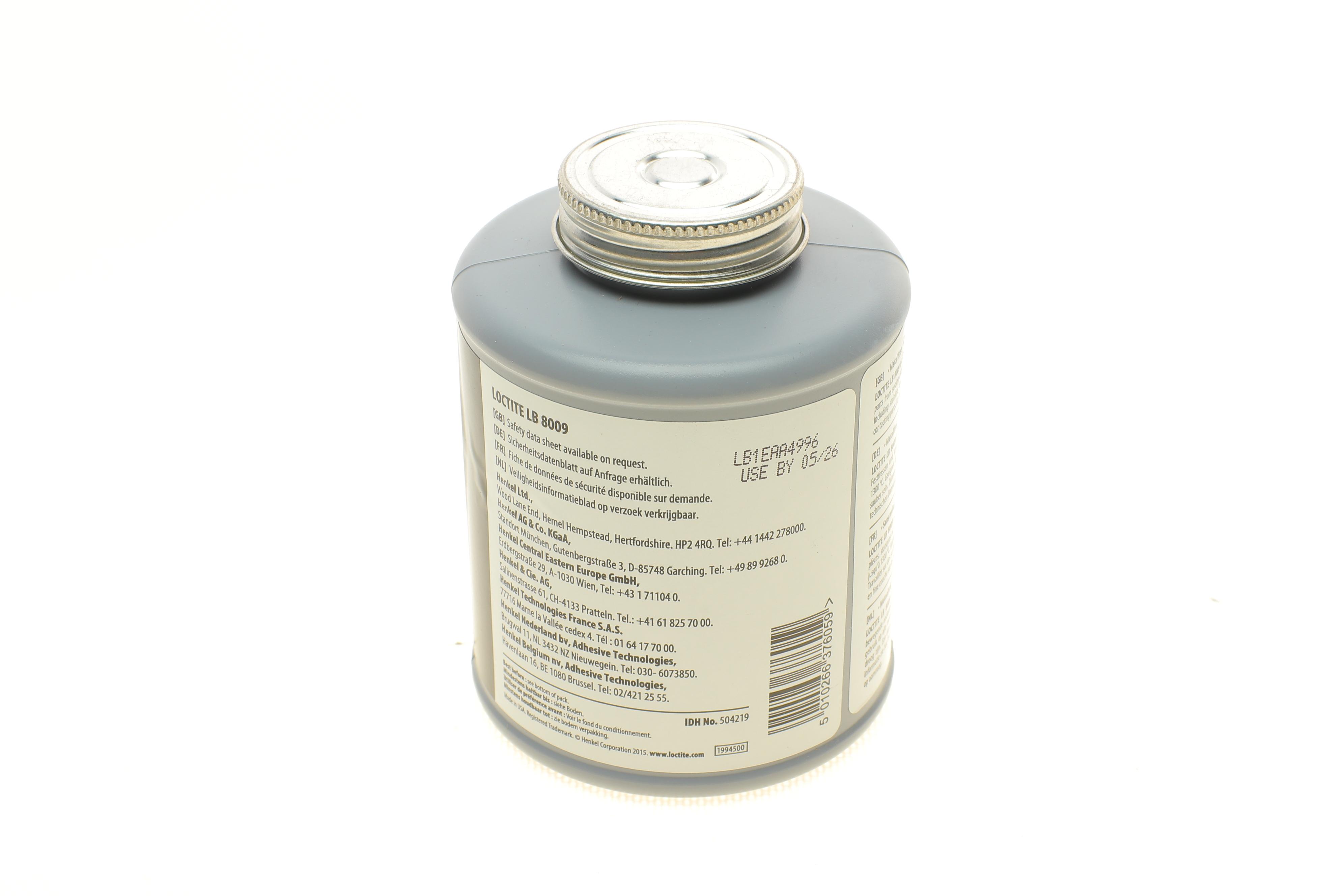 LOCTITE LB 8009, 453G Антизадирна мазка (-29 °C до +1315 °C.)