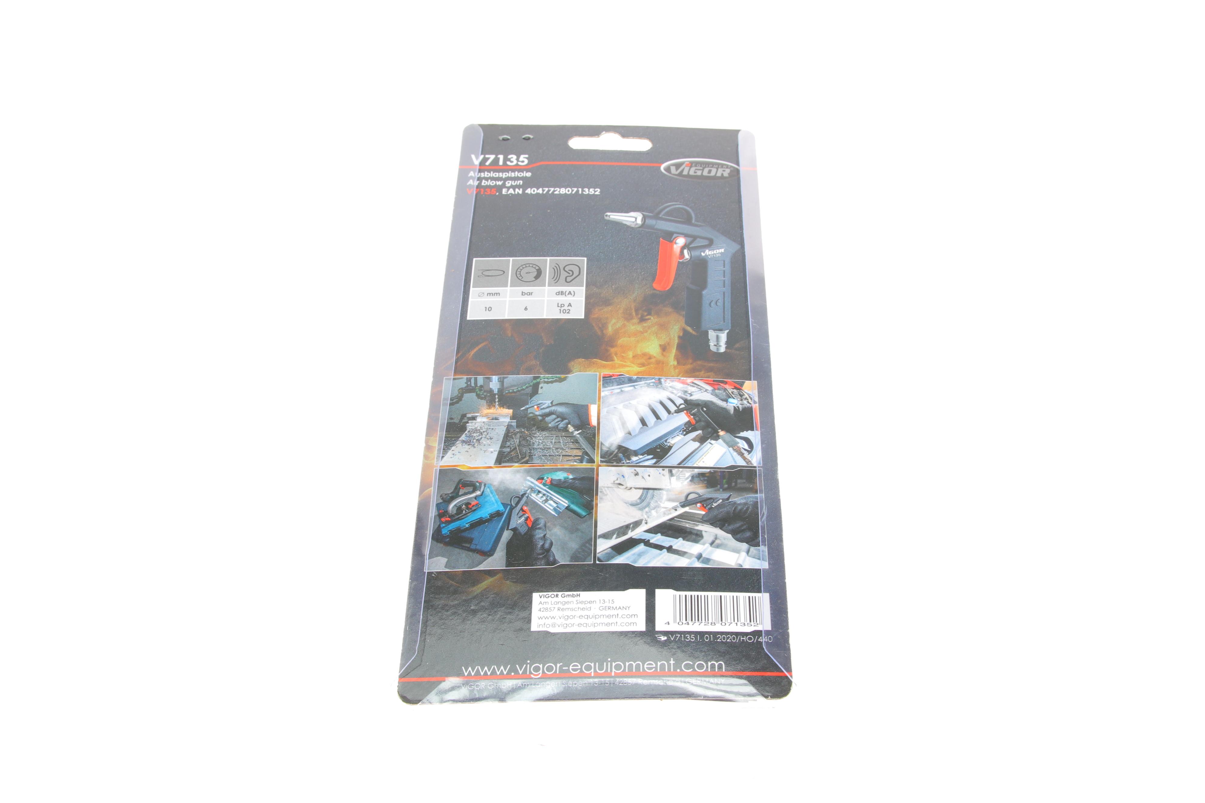 Пістолет продувний короткий L-140 mm