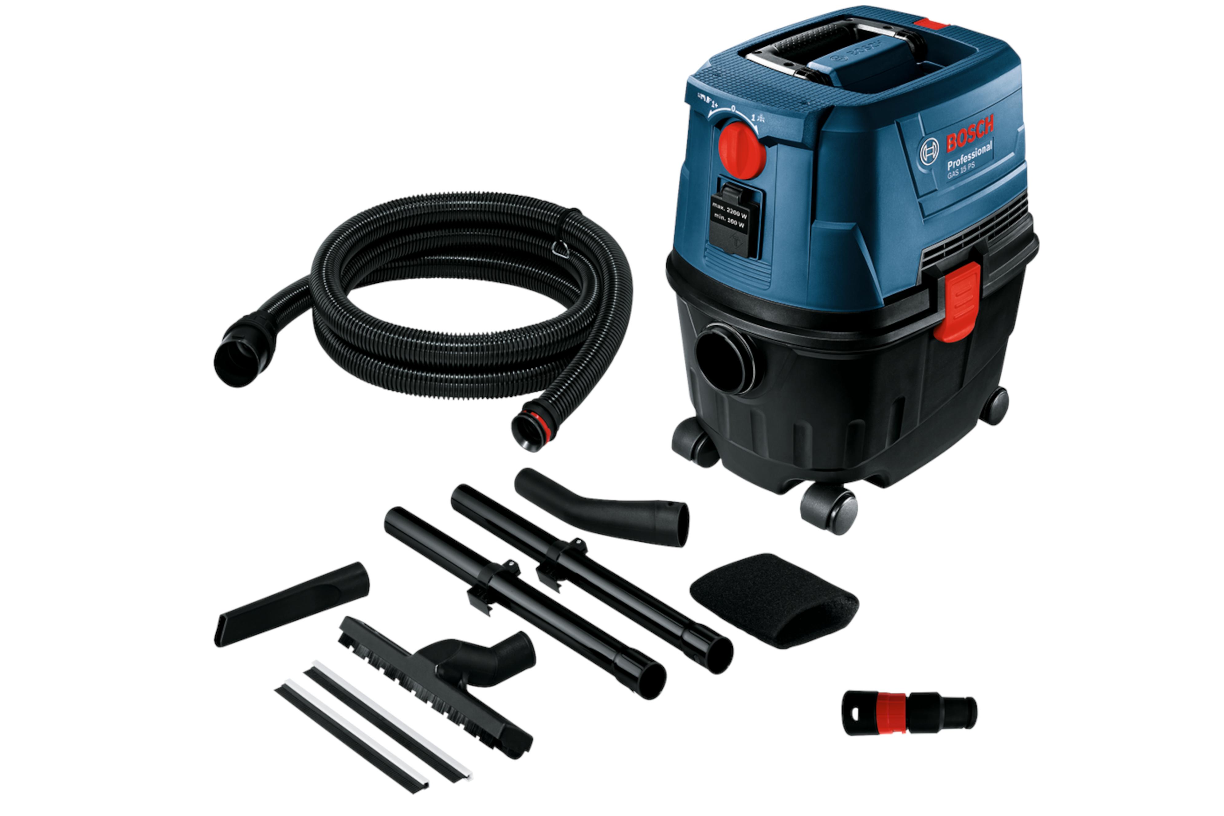 Пилосос для сухого/вологого прибирання GAS 15PS (1100W/220V) 15L