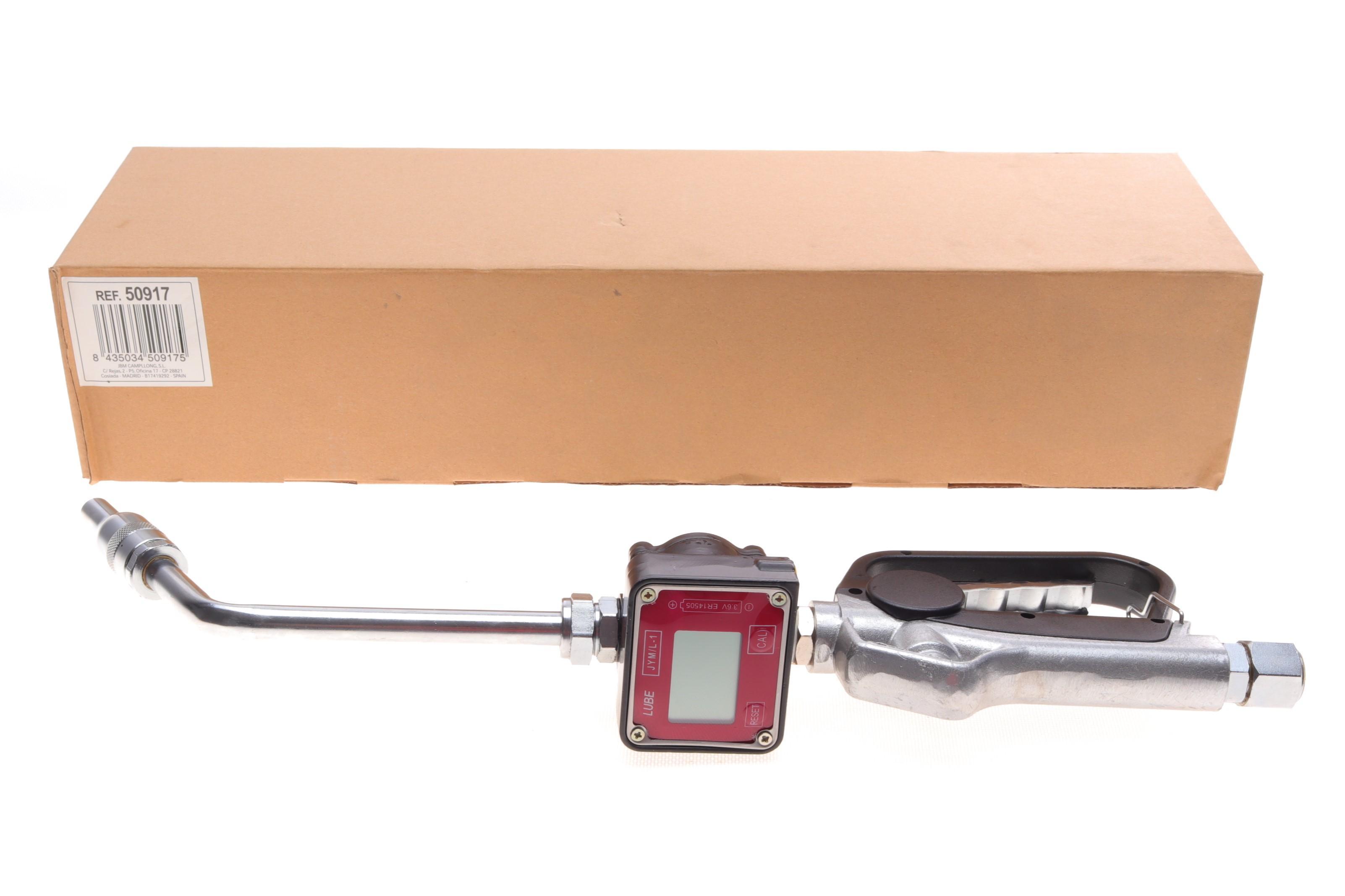 Пістолет для оливи з цифровим витратоміром (240 SAE/t -10-+60°C)