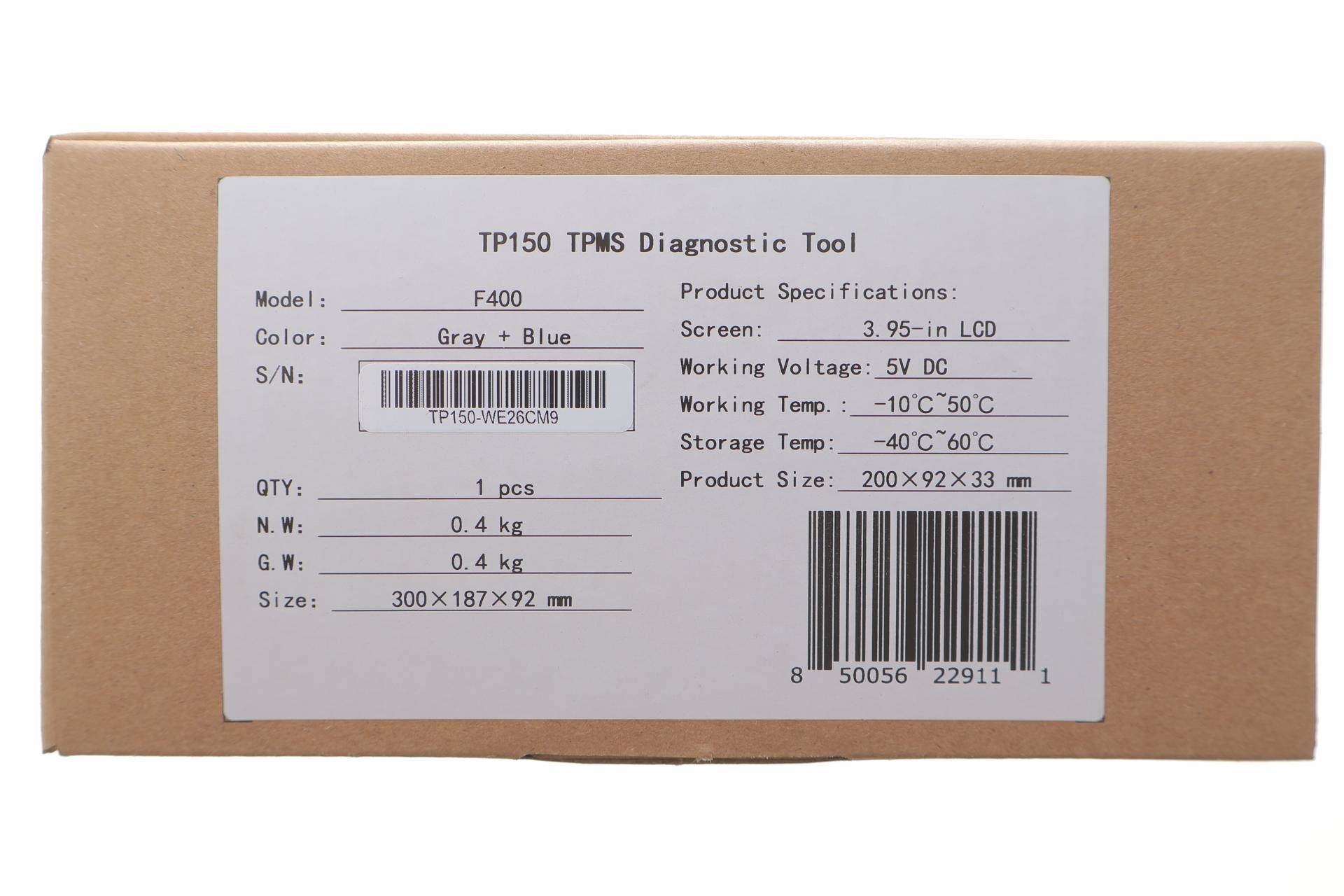 Програматор датчиків TPMS TP150