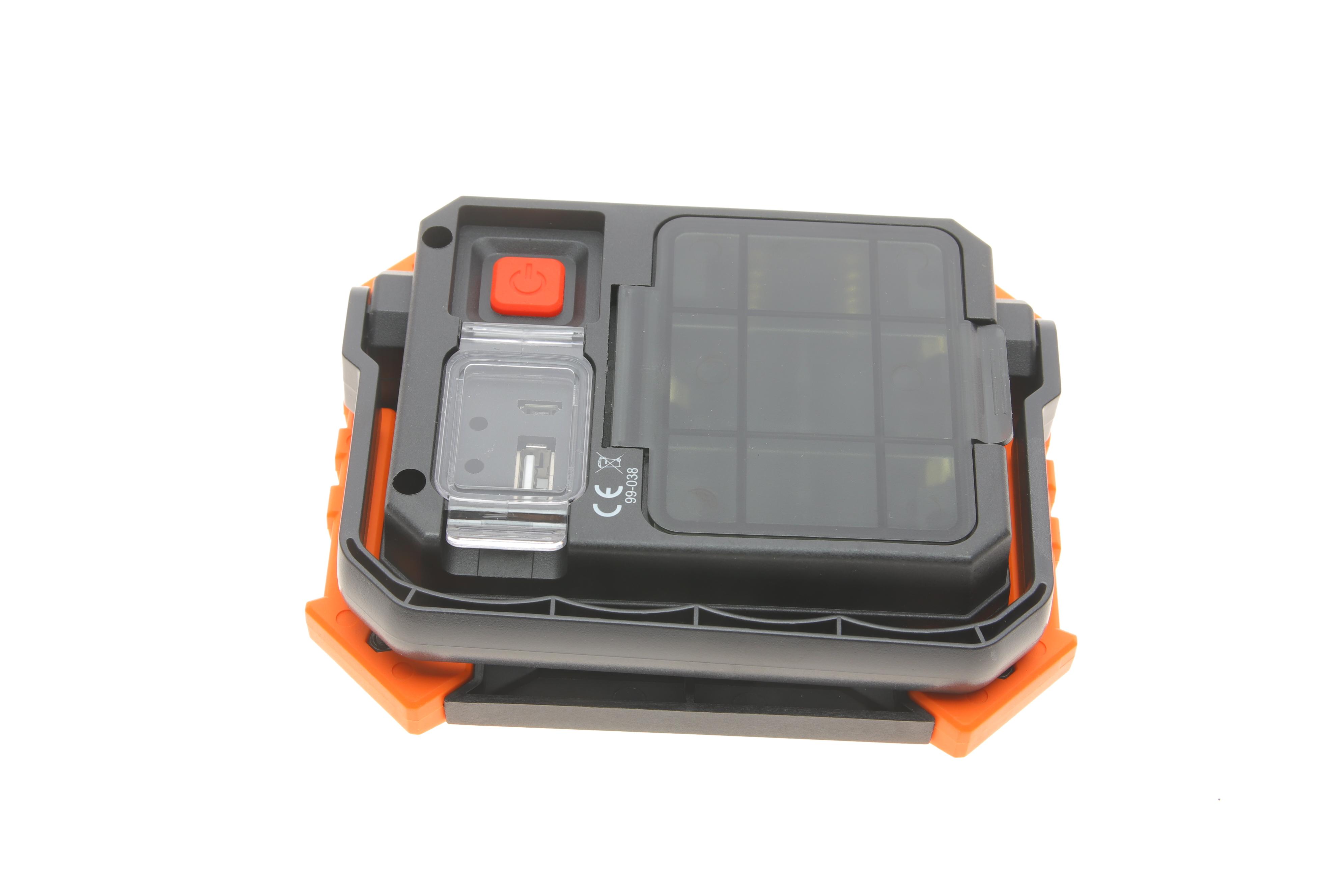 Ліхтарик-прожектор акумуляторний COB 750 LM/10W/LED/3xAA/Power Bank(без акб)