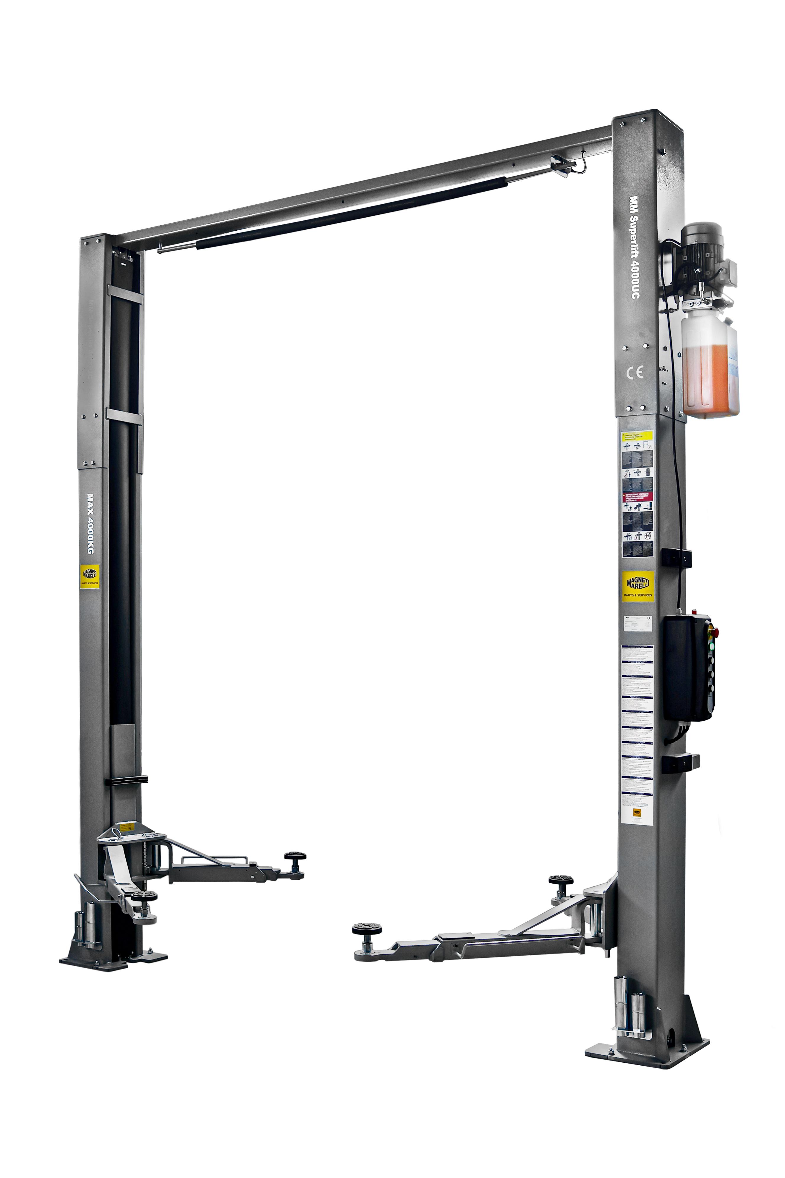 Підйомник двостійковий MM Superlift 4000UC 380В з верхньою синхронізацією (без монтажу)