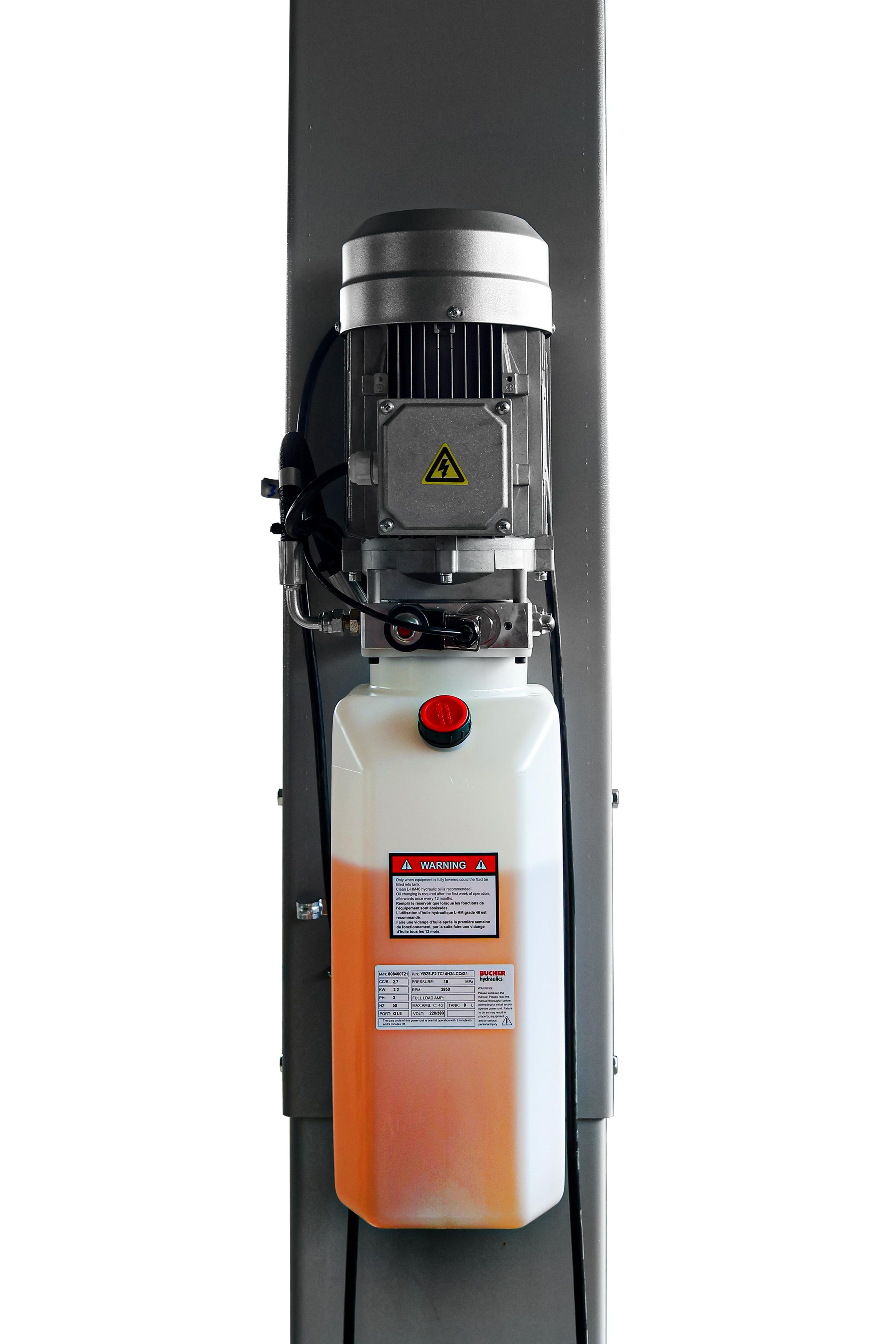 Підйомник двостійковий MM Superlift 4000UC 380В з верхньою синхронізацією (без монтажу)