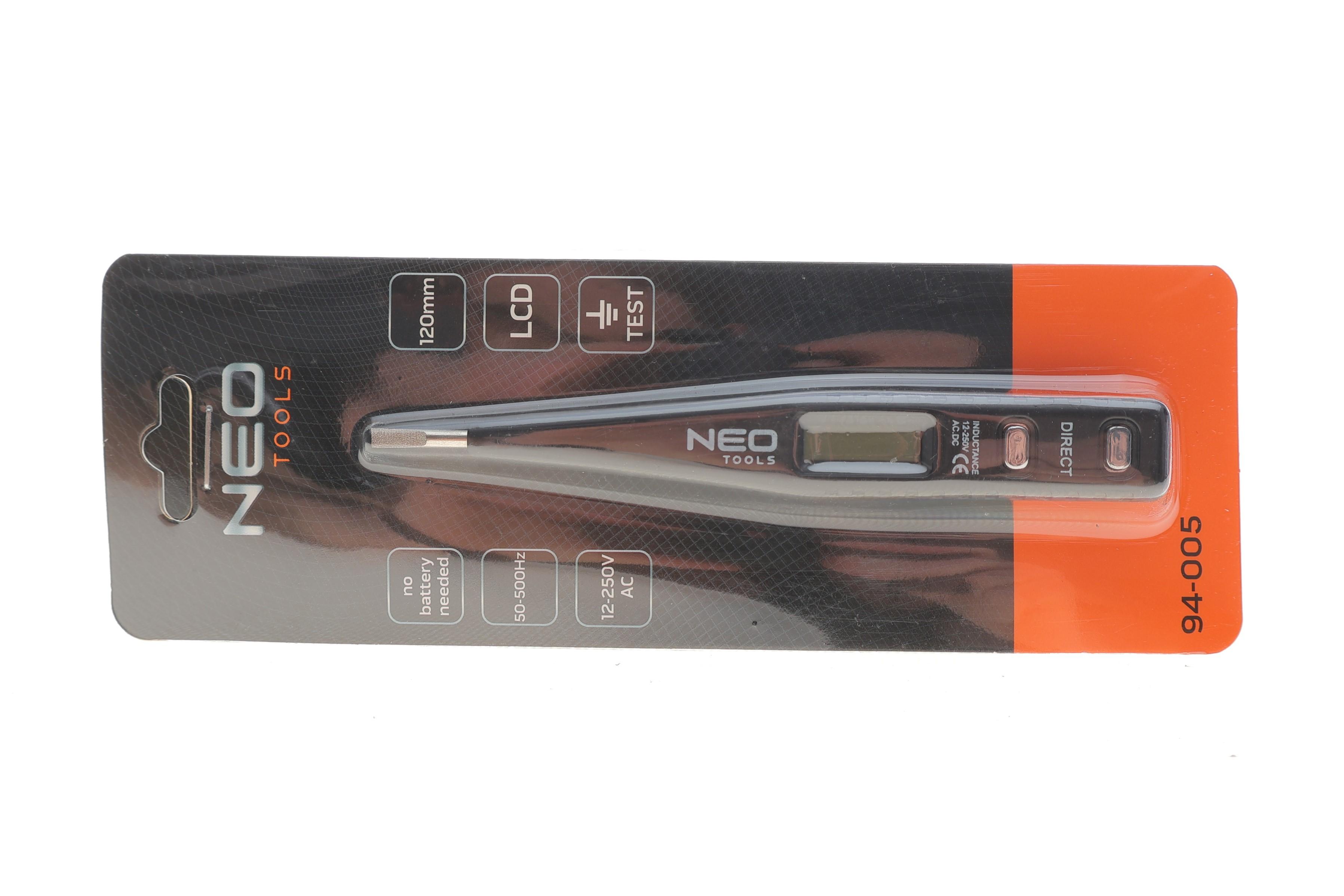 Тестер напруги цифровой 12-250V