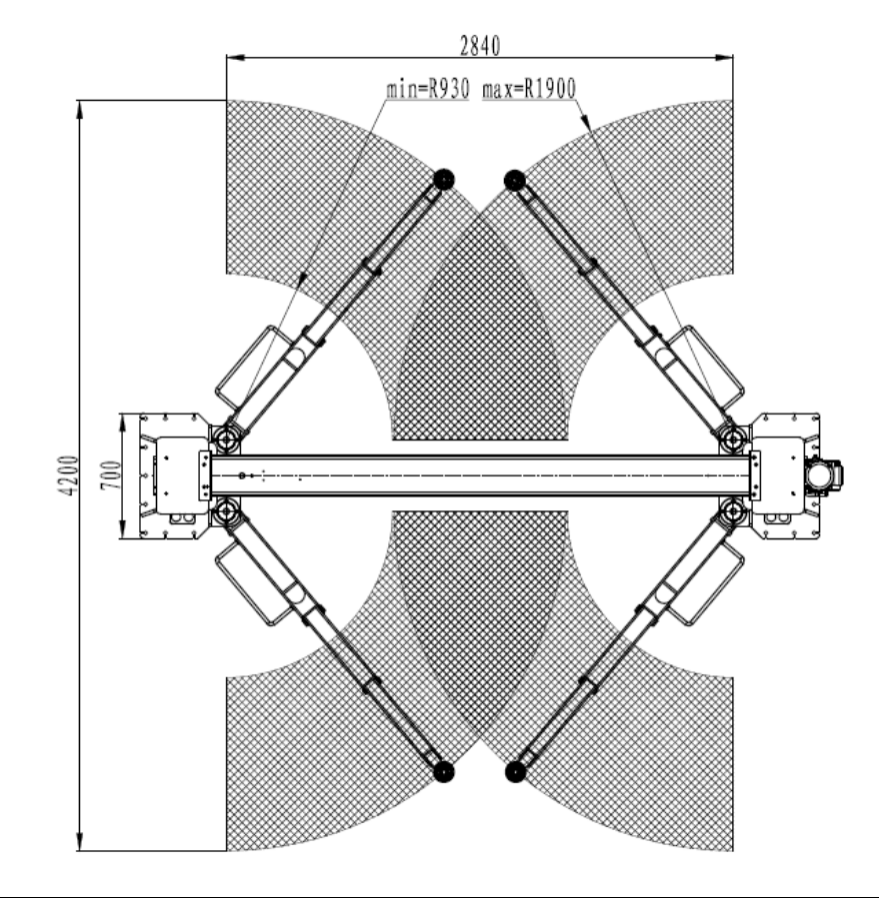 Підйомник двостійковий MM Superlift 6000UC 380В з верхньою синхронізацією (без монтажу)
