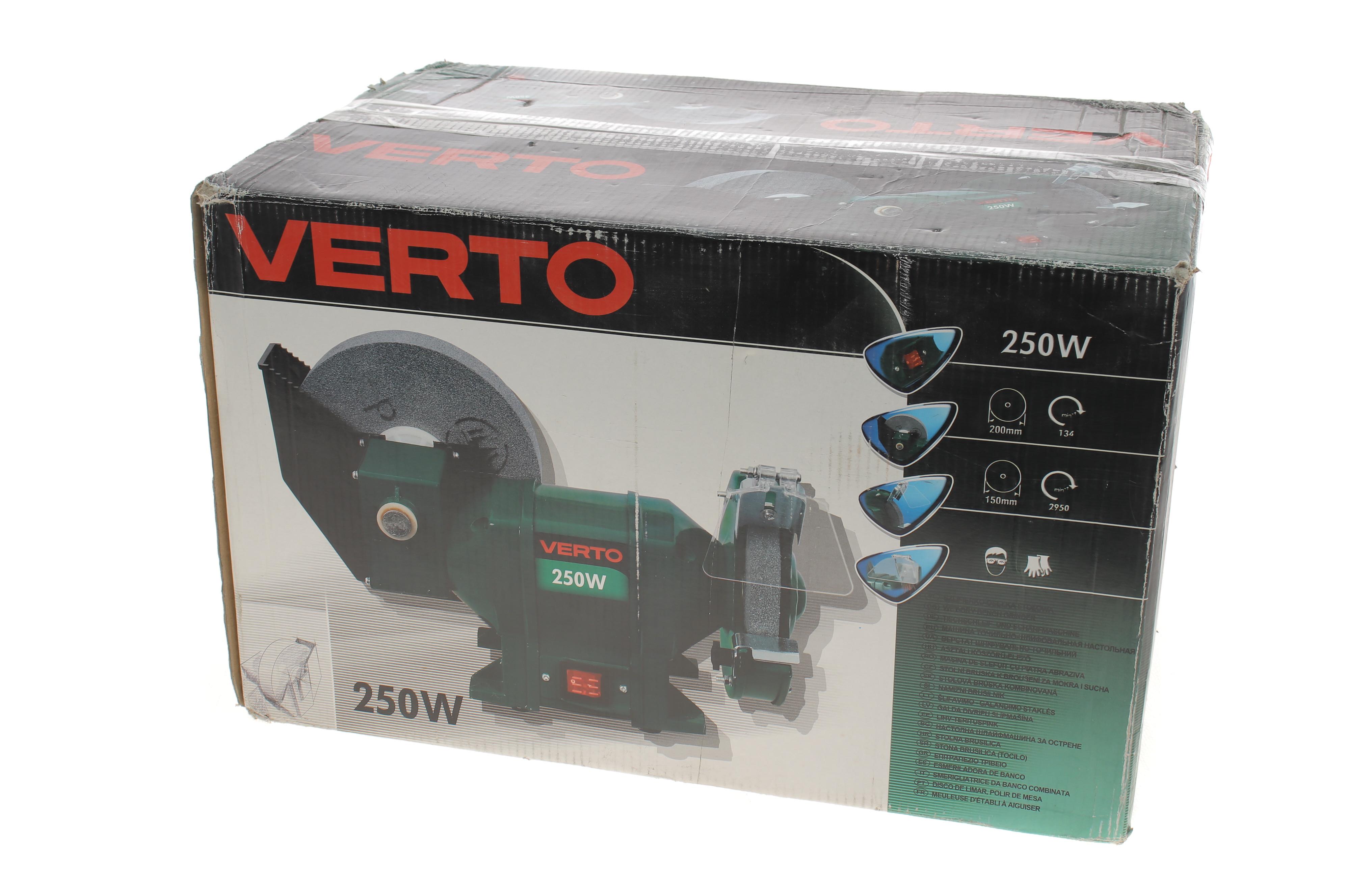 Верстат точильний Ø150-200 mm/220 V/250 W/2950 rpm (настільний)