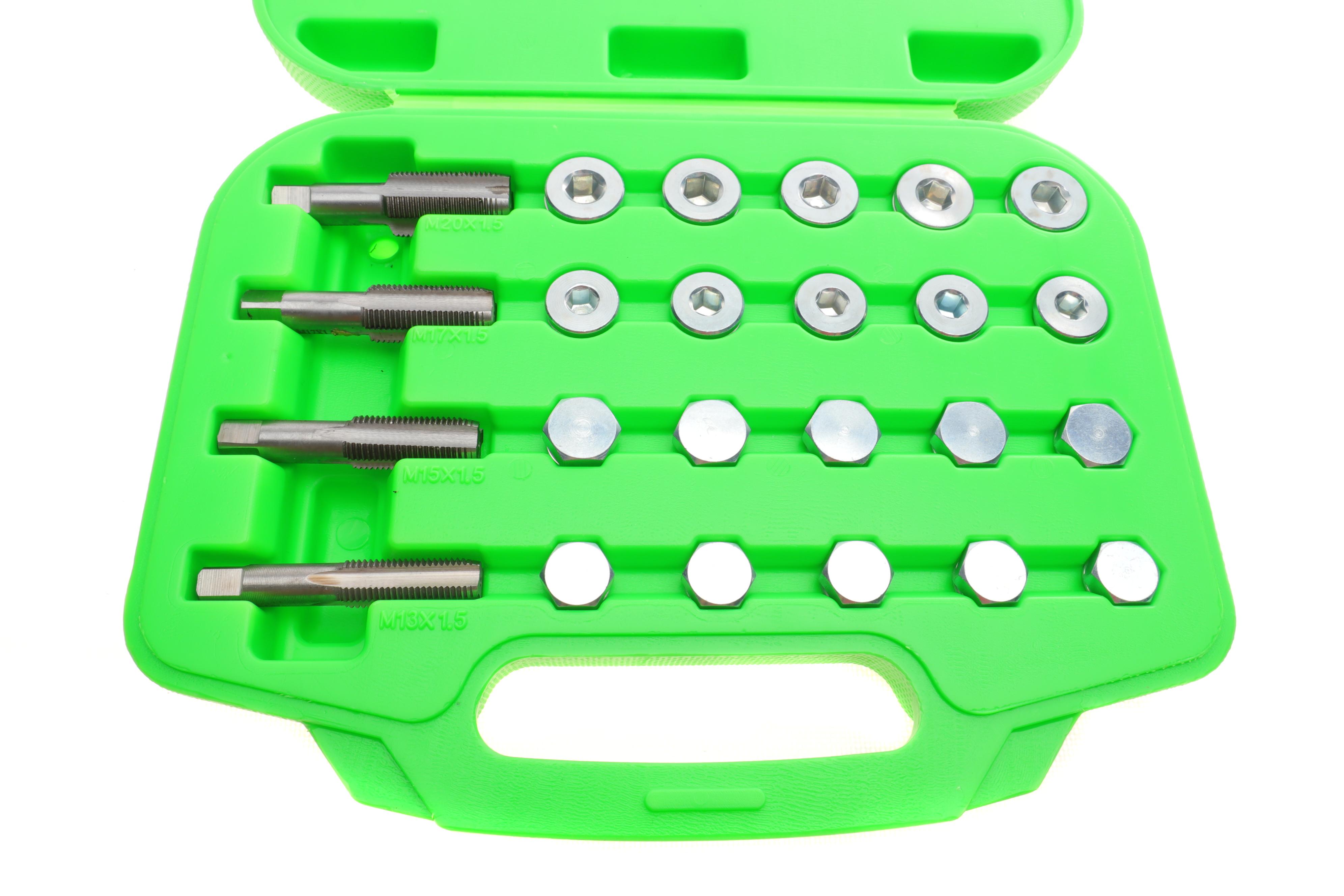 Набір інструментів для відновлення пробок спуску оливи