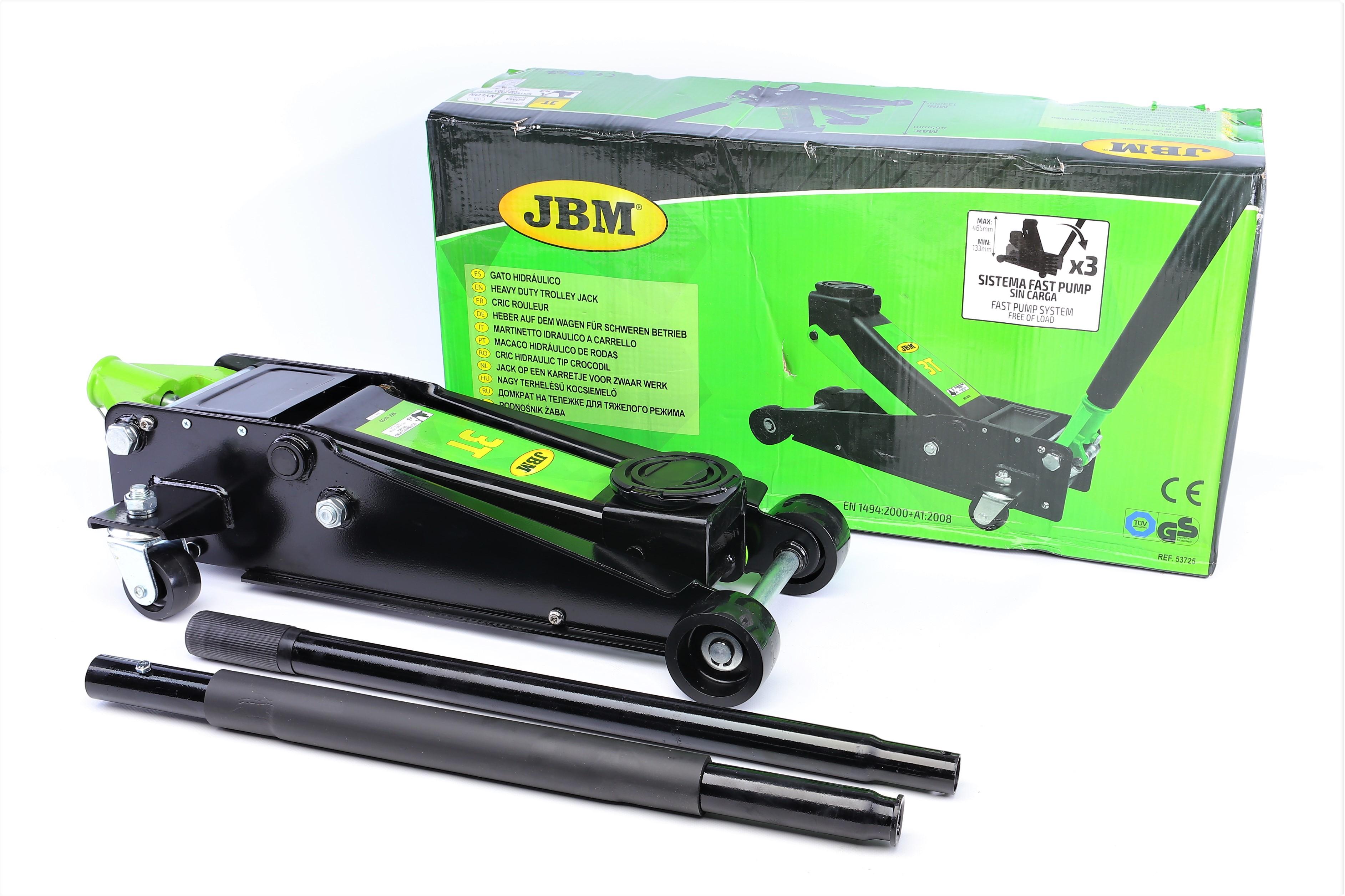 Домкрат підкатний гідравлічний 3 т h=133-465 мм