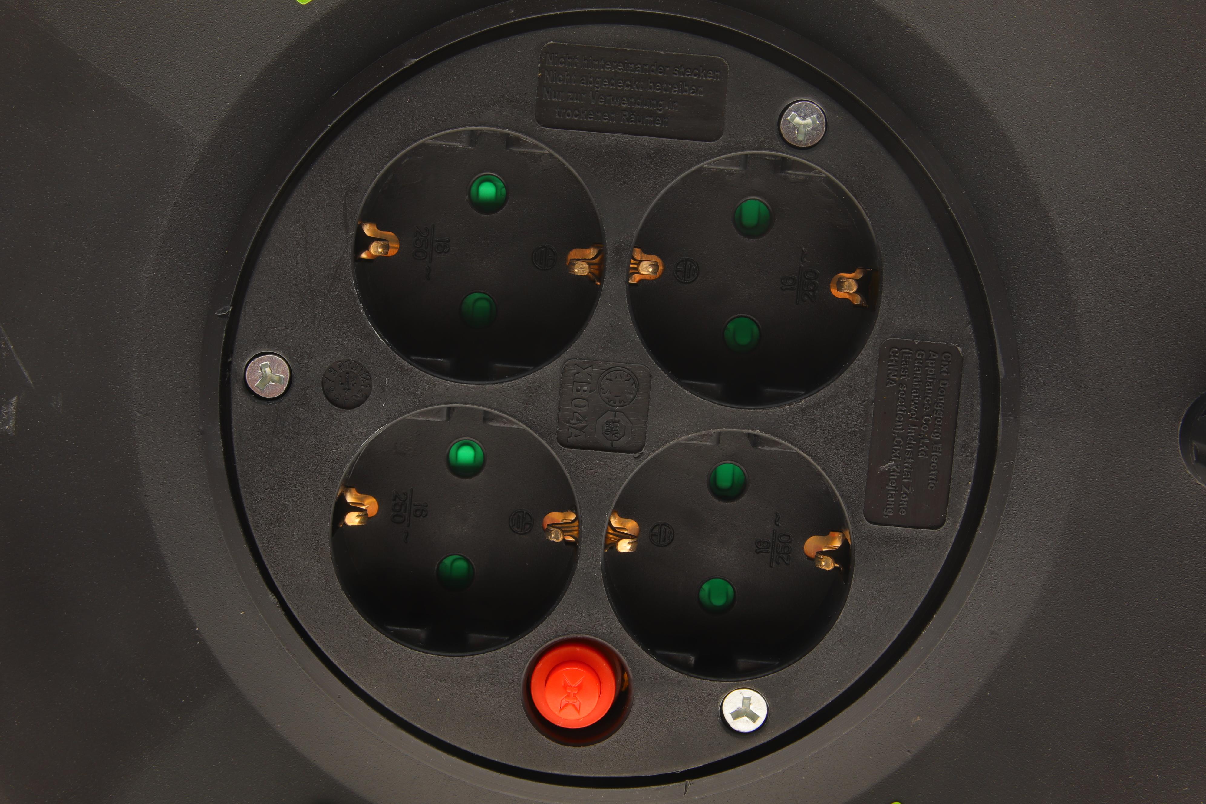 Подовжувач електричного кабелю на котушці (25m)