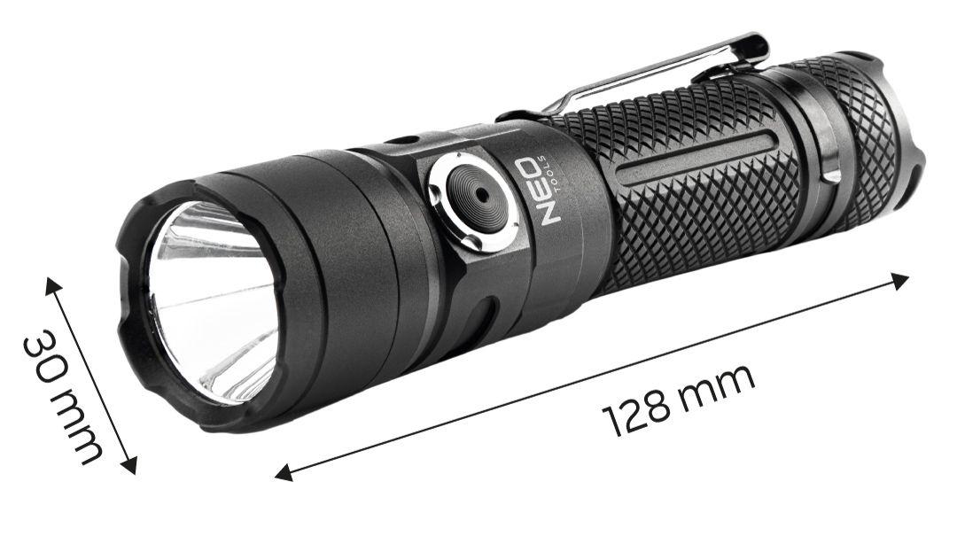 Ліхтарик акумуляторний  C 1500 lm SST40 LED (USB)