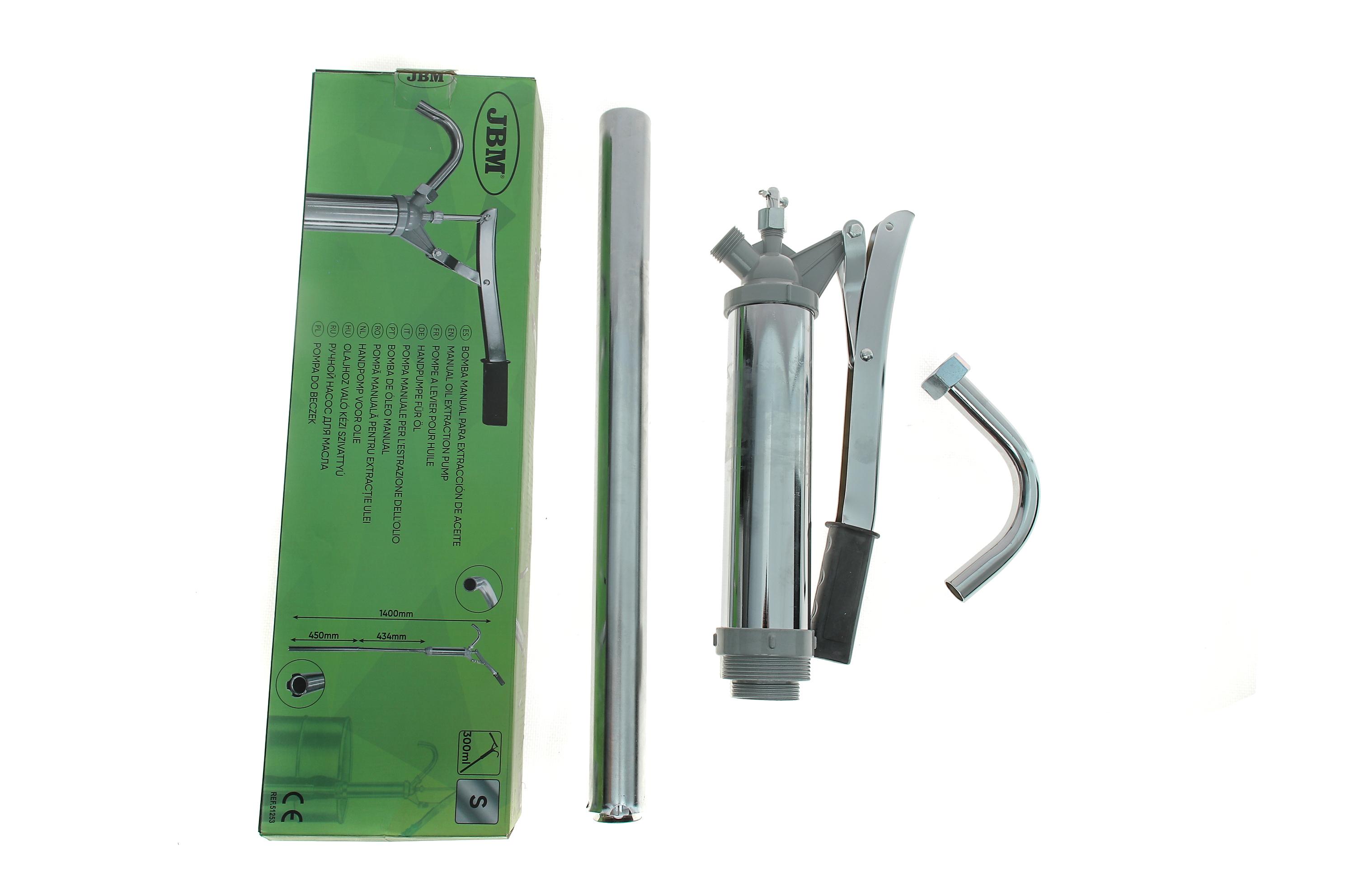 Насос для бочок з оливою (ручний) 884mm (300ml)