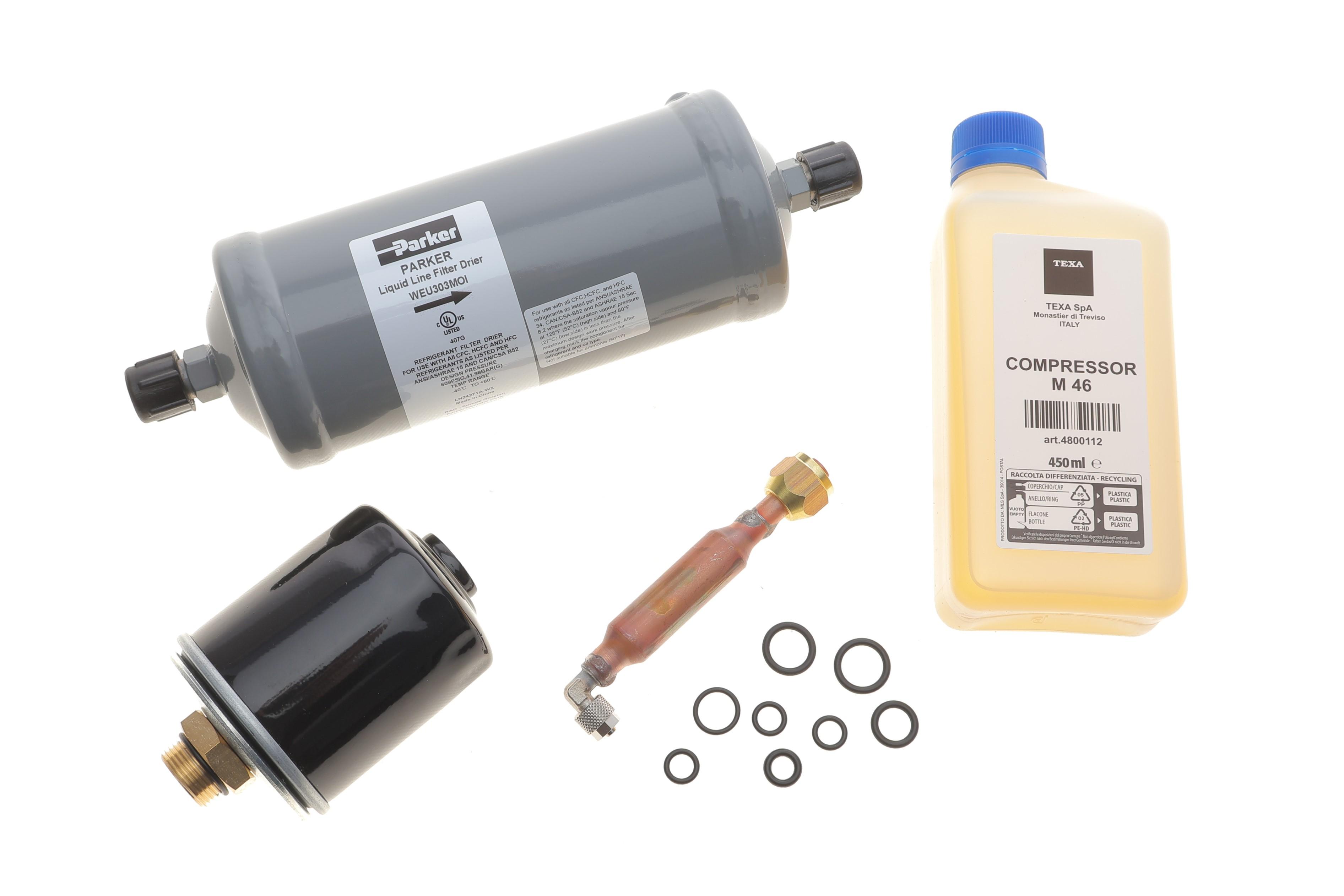 Комплект запасних частин для обслуговування осушувального фільтра KONFORT 6/7