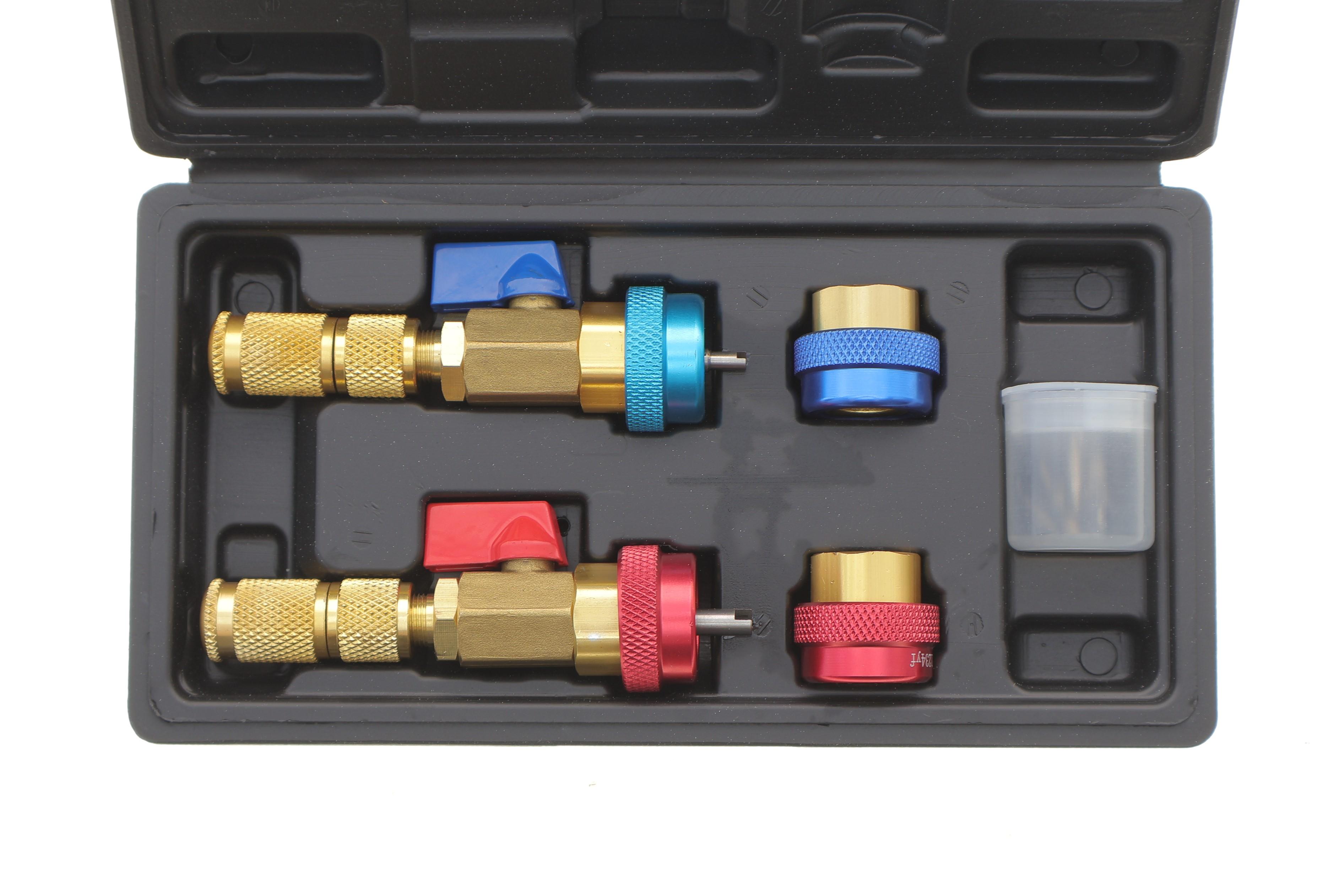 Набір адаптерів для зняття клапанів (без випуску холодоагенту)