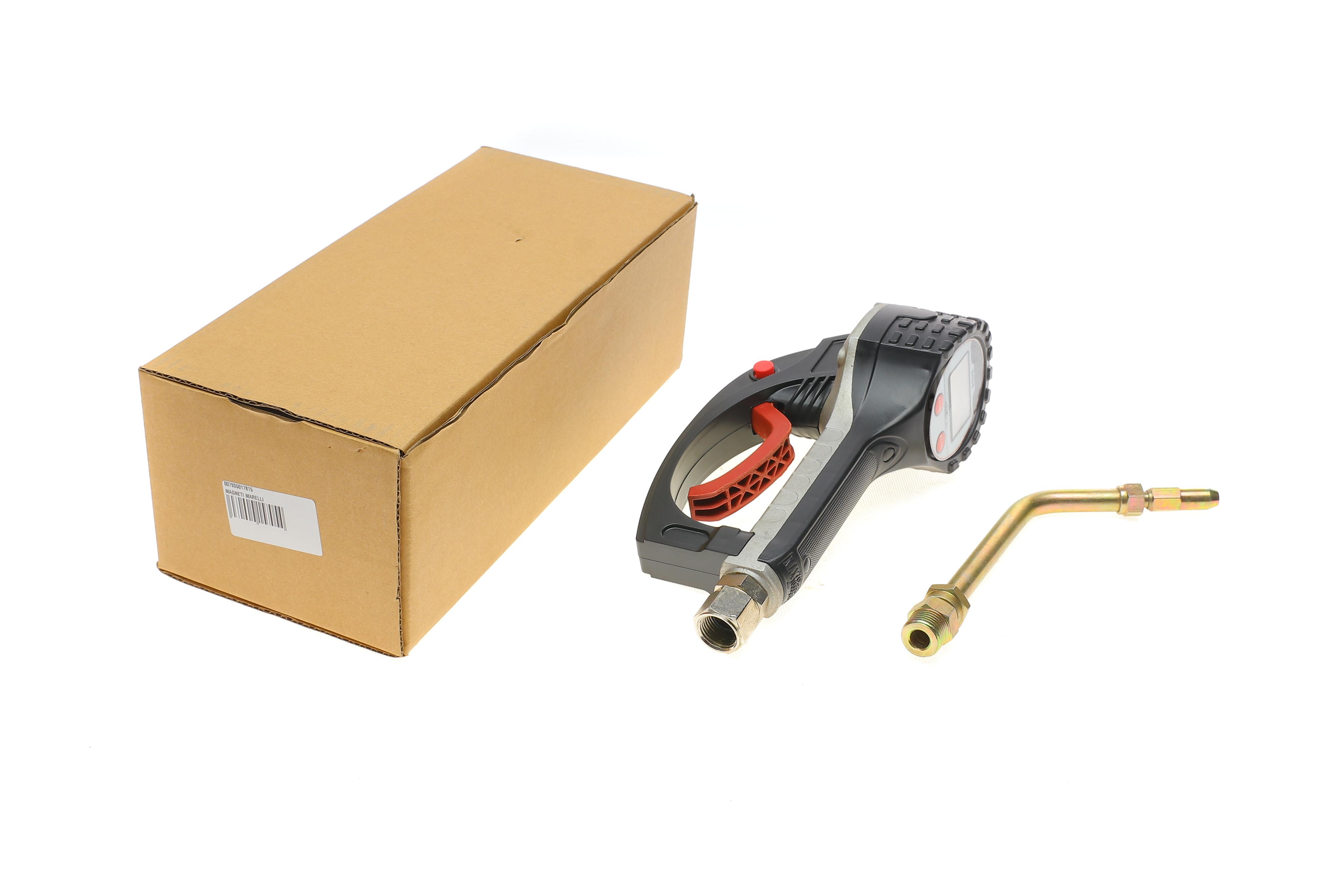 Пістолет для заливки оливи (електр. вимірювання, пам'ять і автоматичний клапан)