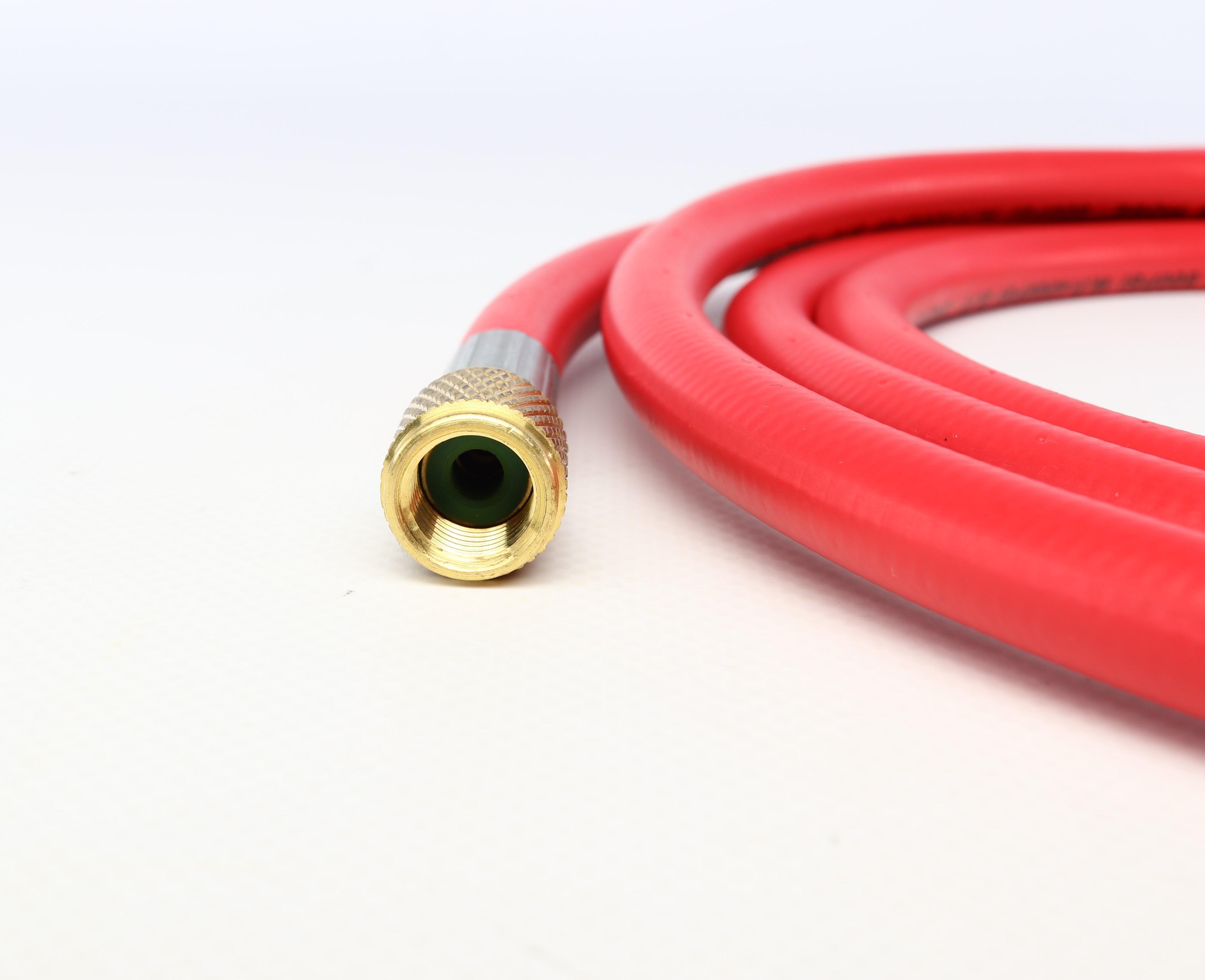 Заправочний шланг 2500mm (червоний) F 1/4'' XF 1/4'' SAE