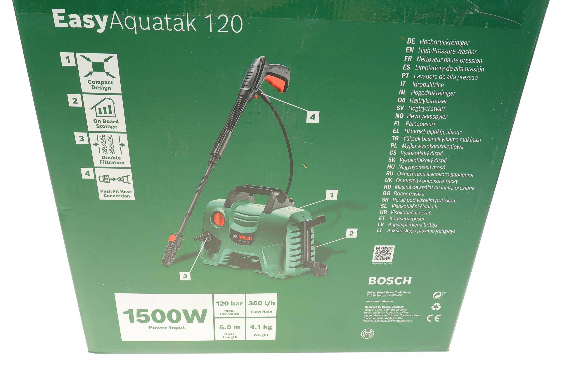 Мийка високого тиску EasyAquatak 120 (120 Бар/350 л/ч/1500W)