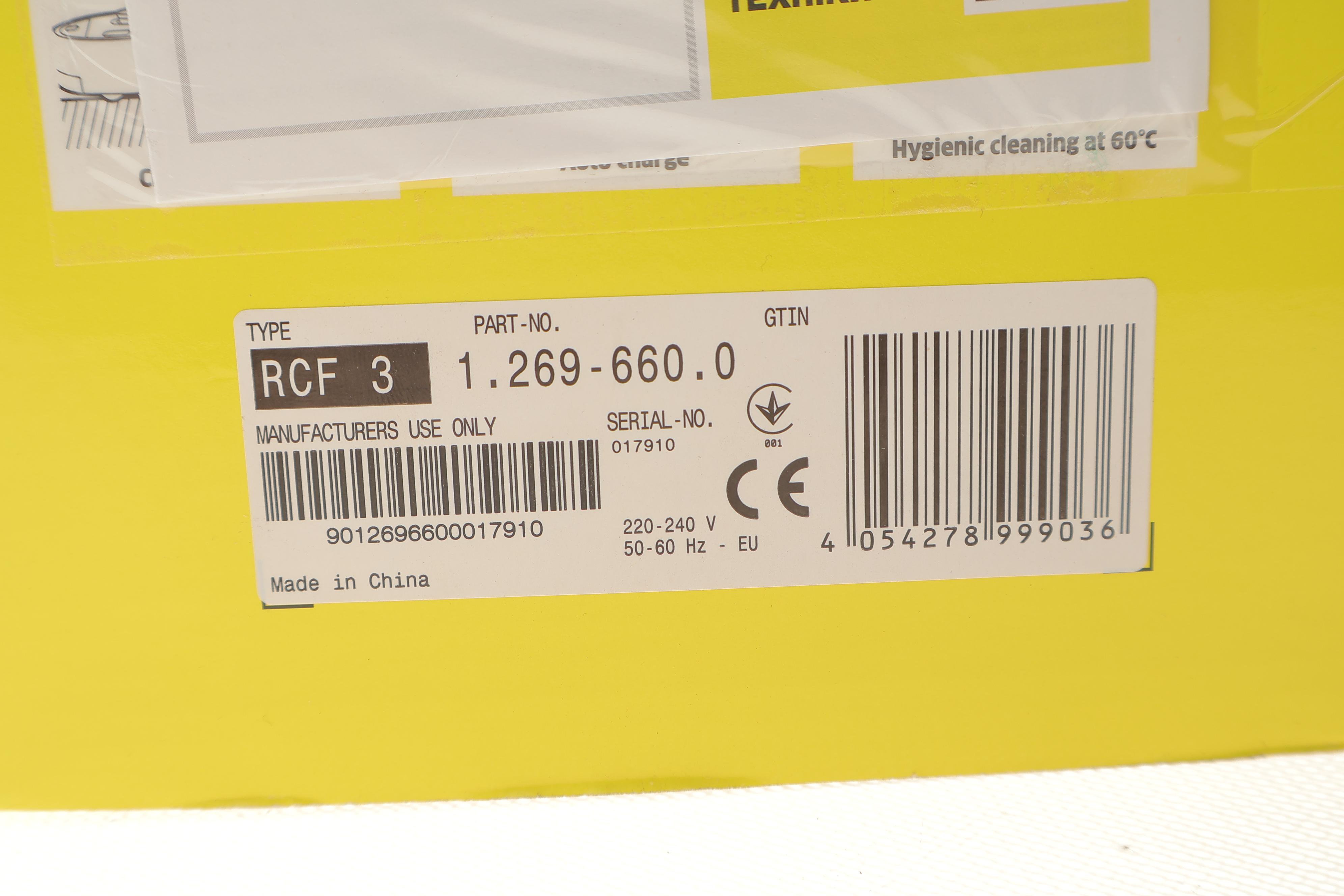 Пилосос-робот для сухого/вологого прибирання RCF 3 (5,2Ah)