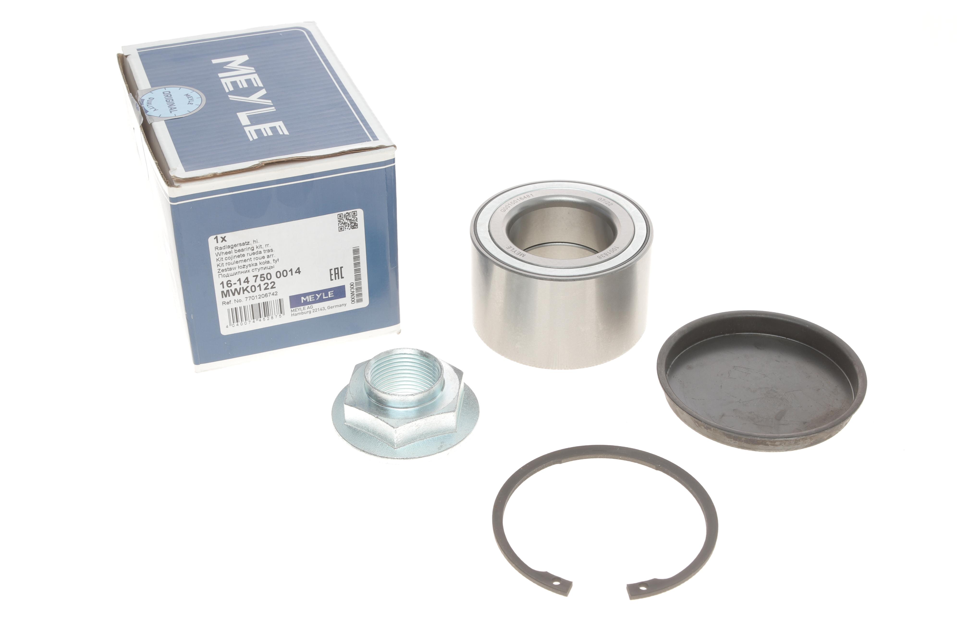 Підшипник маточини (задньої) Renault Master 98- (к-кт)