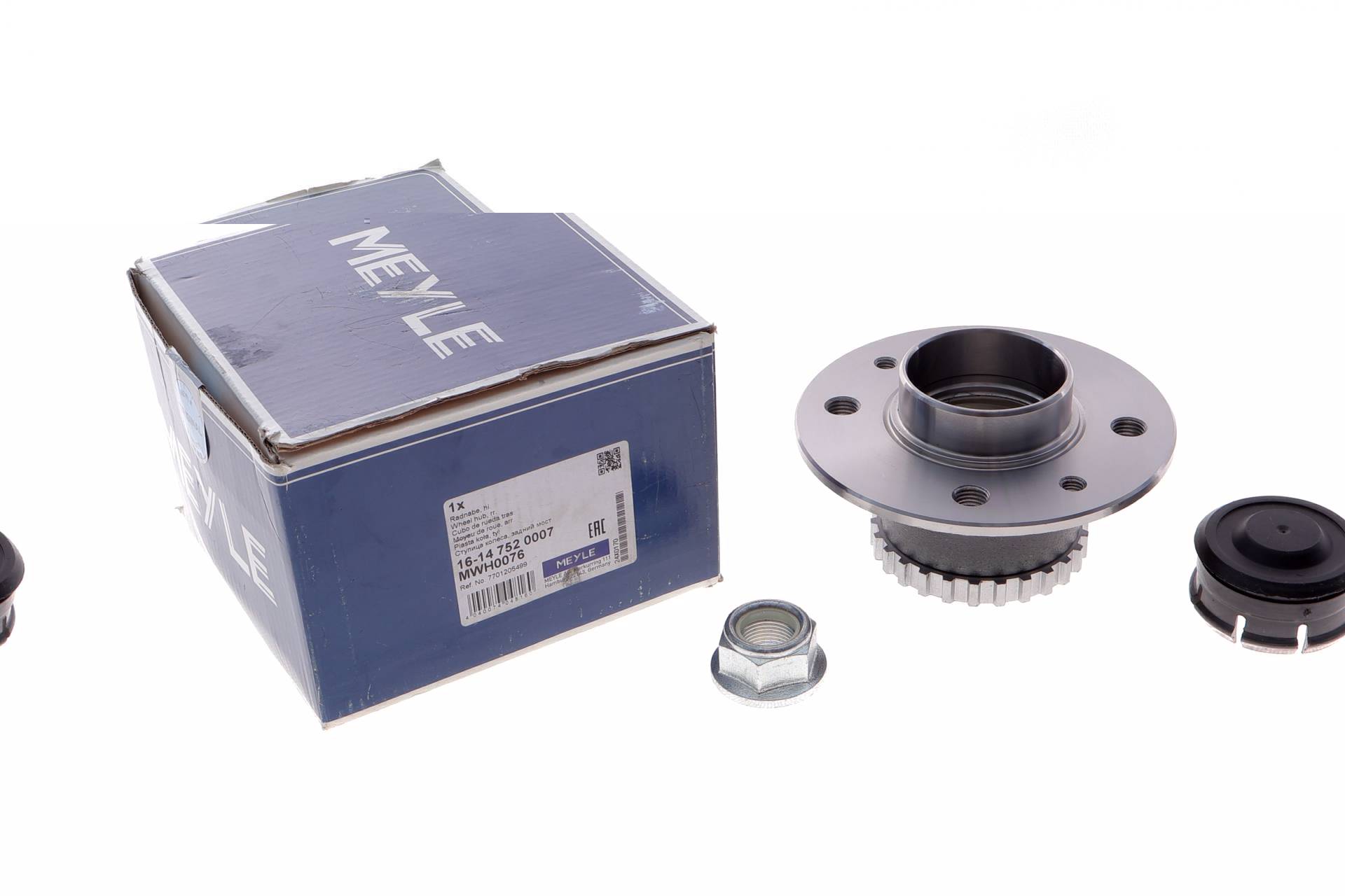 Підшипник маточини (задньої) Renault Kangoo 97- (+ABS)